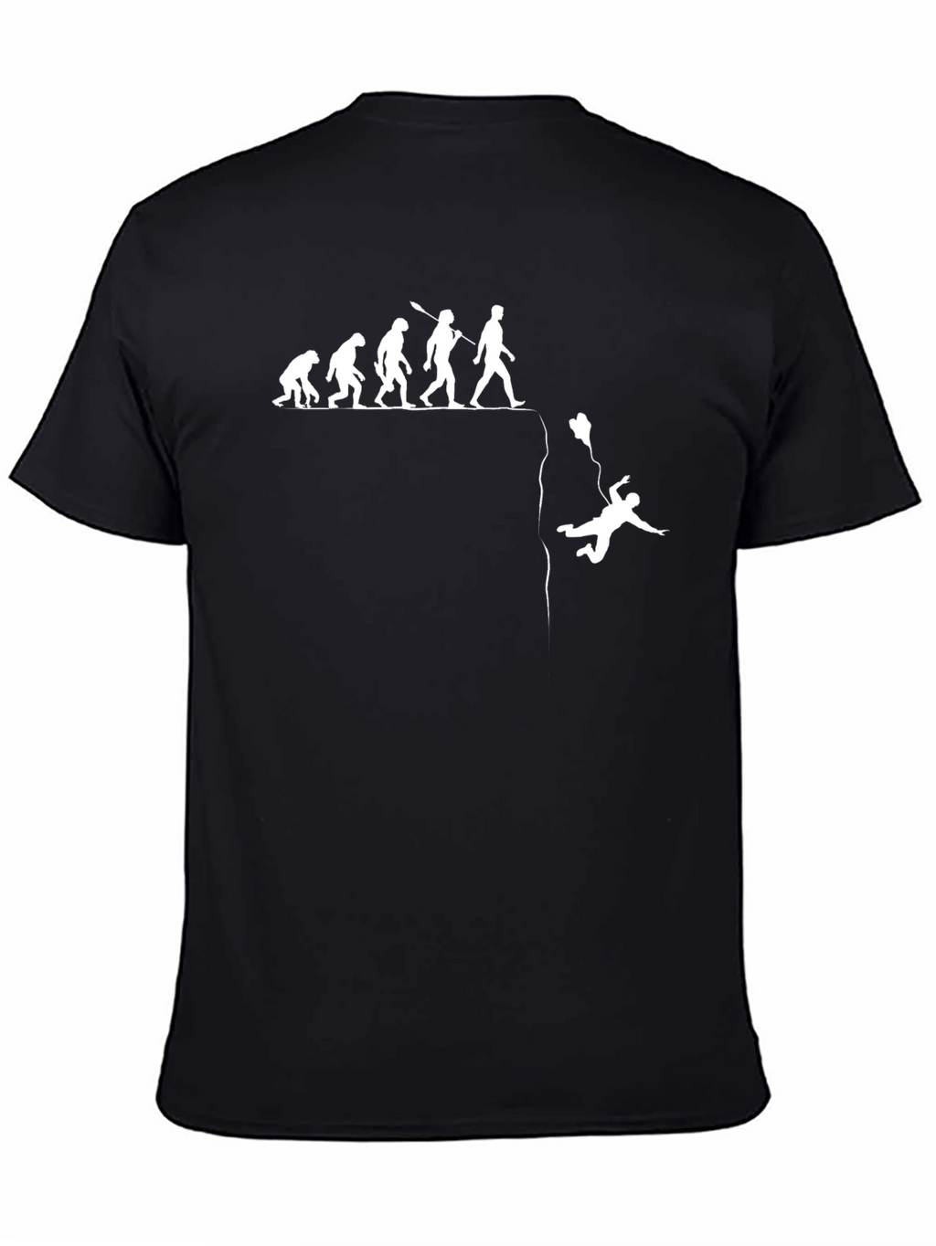 Evolution Fail Graphic Tee - Black