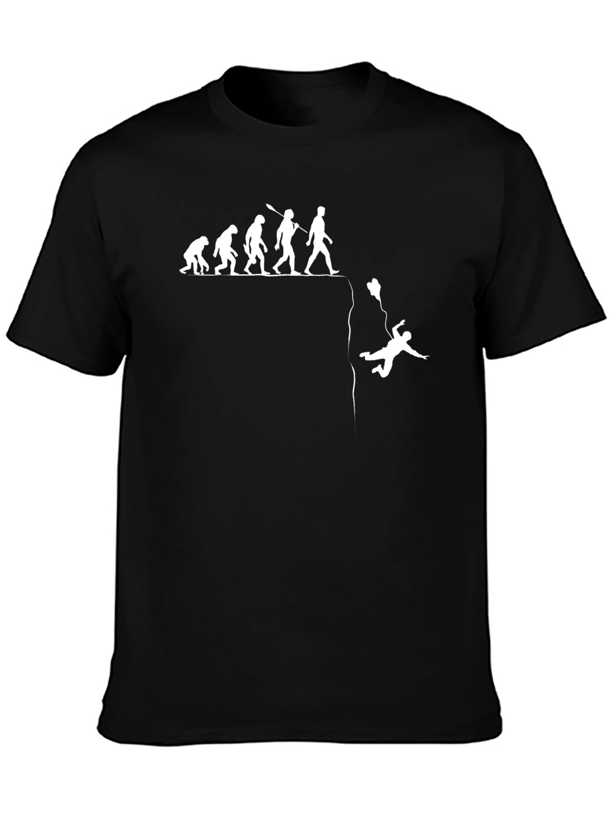 Evolution Fail Graphic Tee - Black
