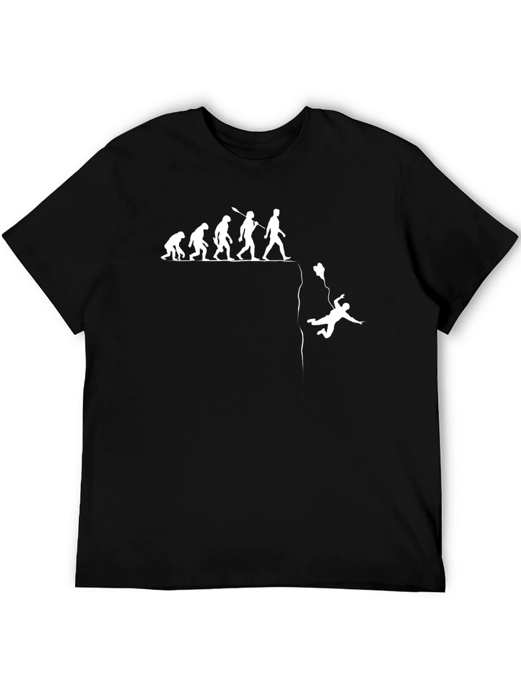 Evolution Fail Graphic Tee - Black