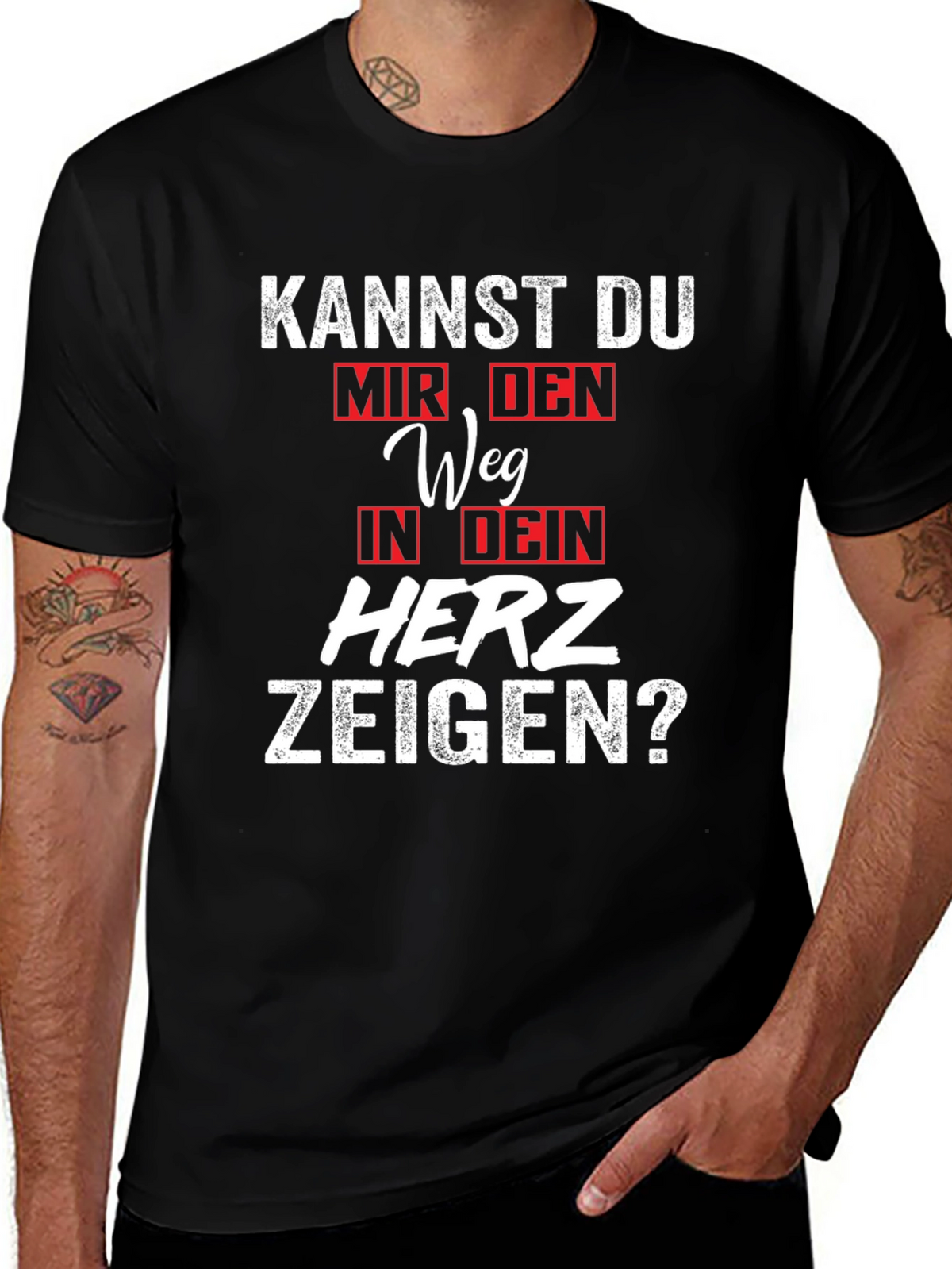 Kannst Du Mir Den Weg T-Shirt