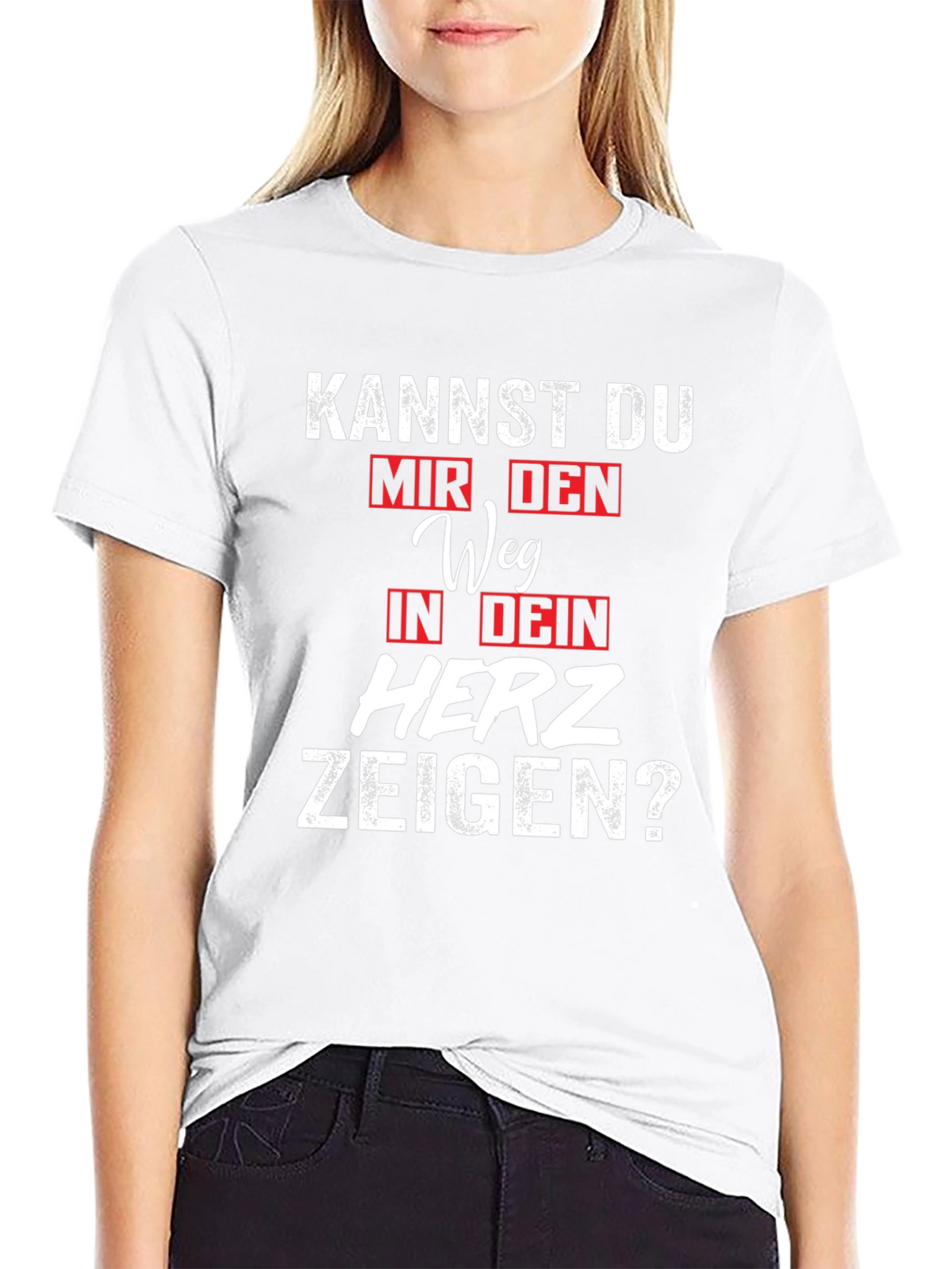 Kannst Du Mir Den Weg T-Shirt