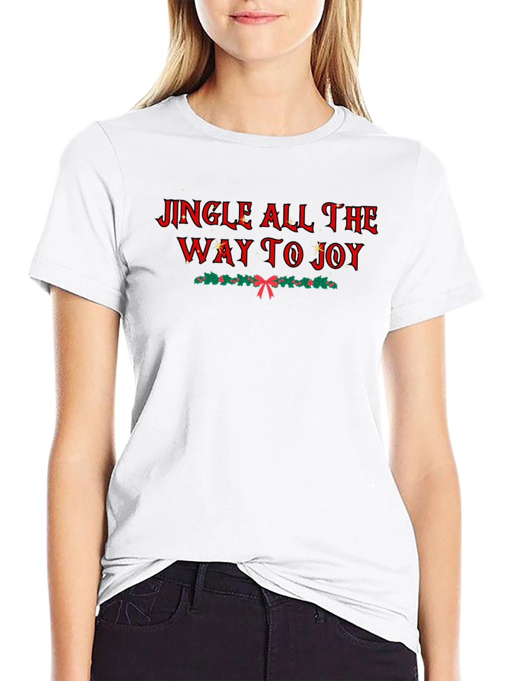 Jingle All the Way T-Shirt - Holiday Cheer
