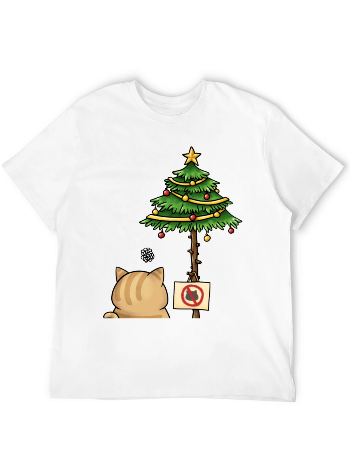Grumpy Cat Christmas Tree T-Shirt