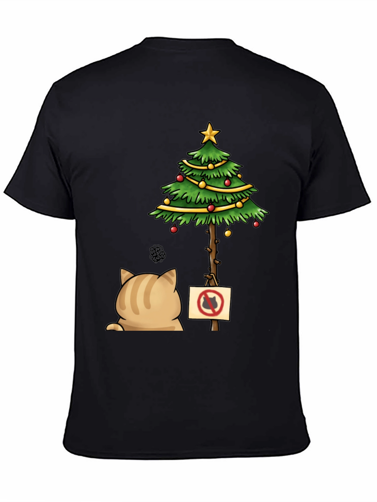 Grumpy Cat Christmas Tree T-Shirt