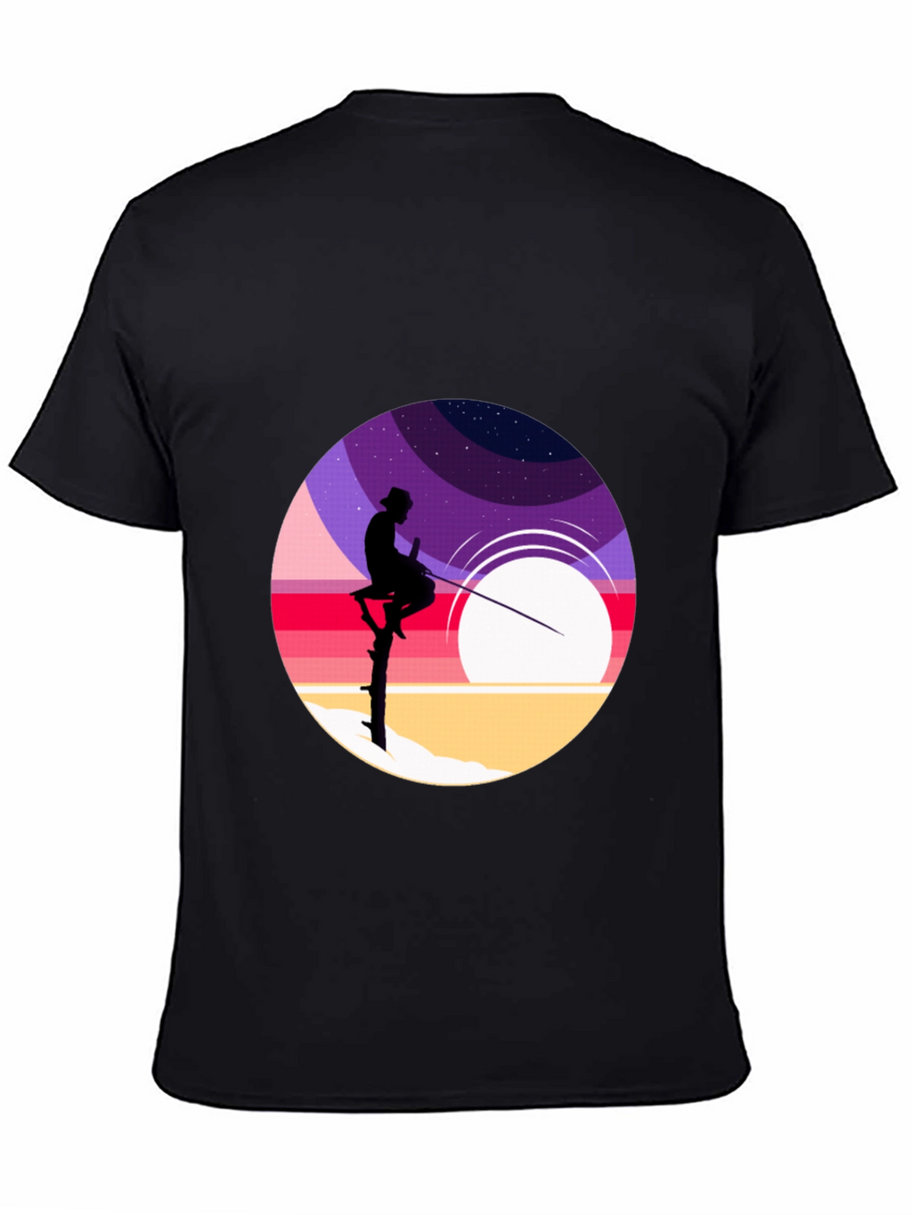 Stilt Fisherman Graphic Tee - Retro Design