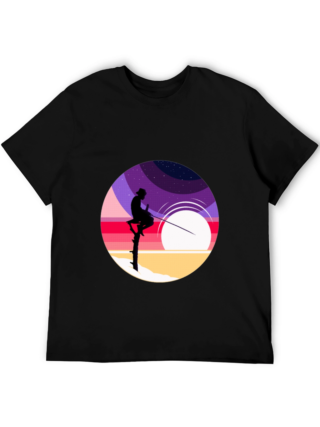 Stilt Fisherman Graphic Tee - Retro Design