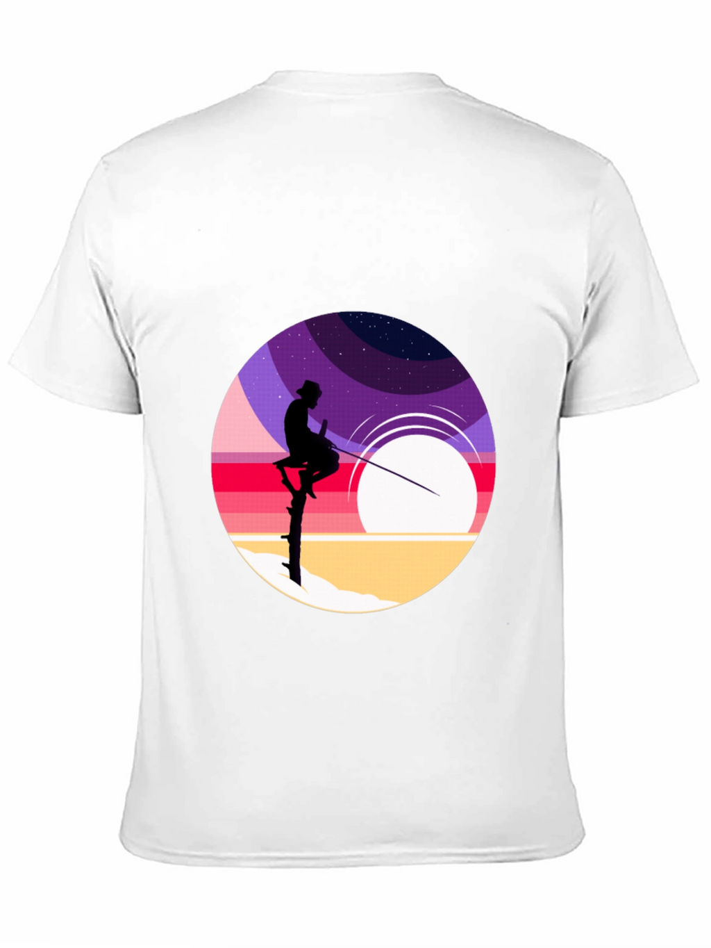 Stilt Fisherman Graphic Tee - Retro Design