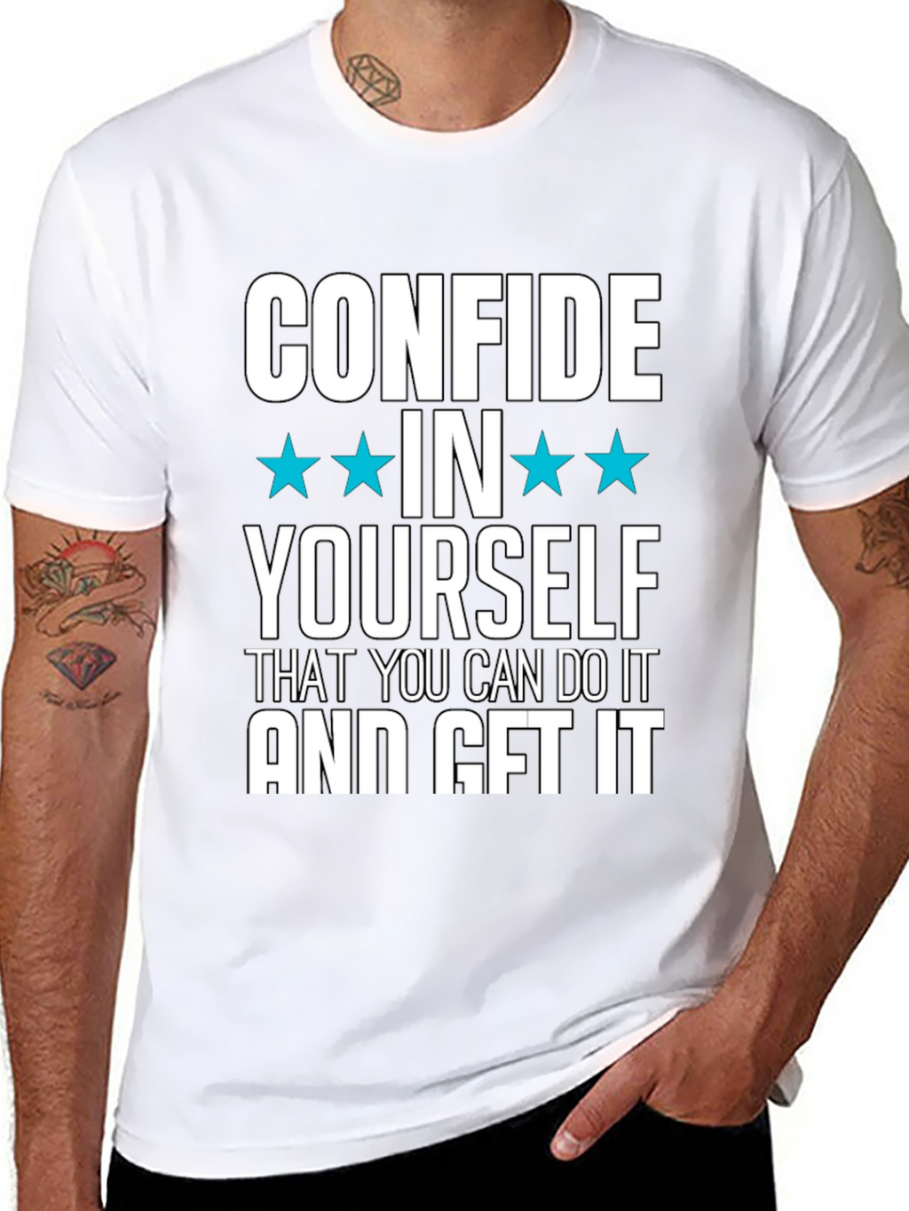 Confide In Yourself Graphic T-Shirt