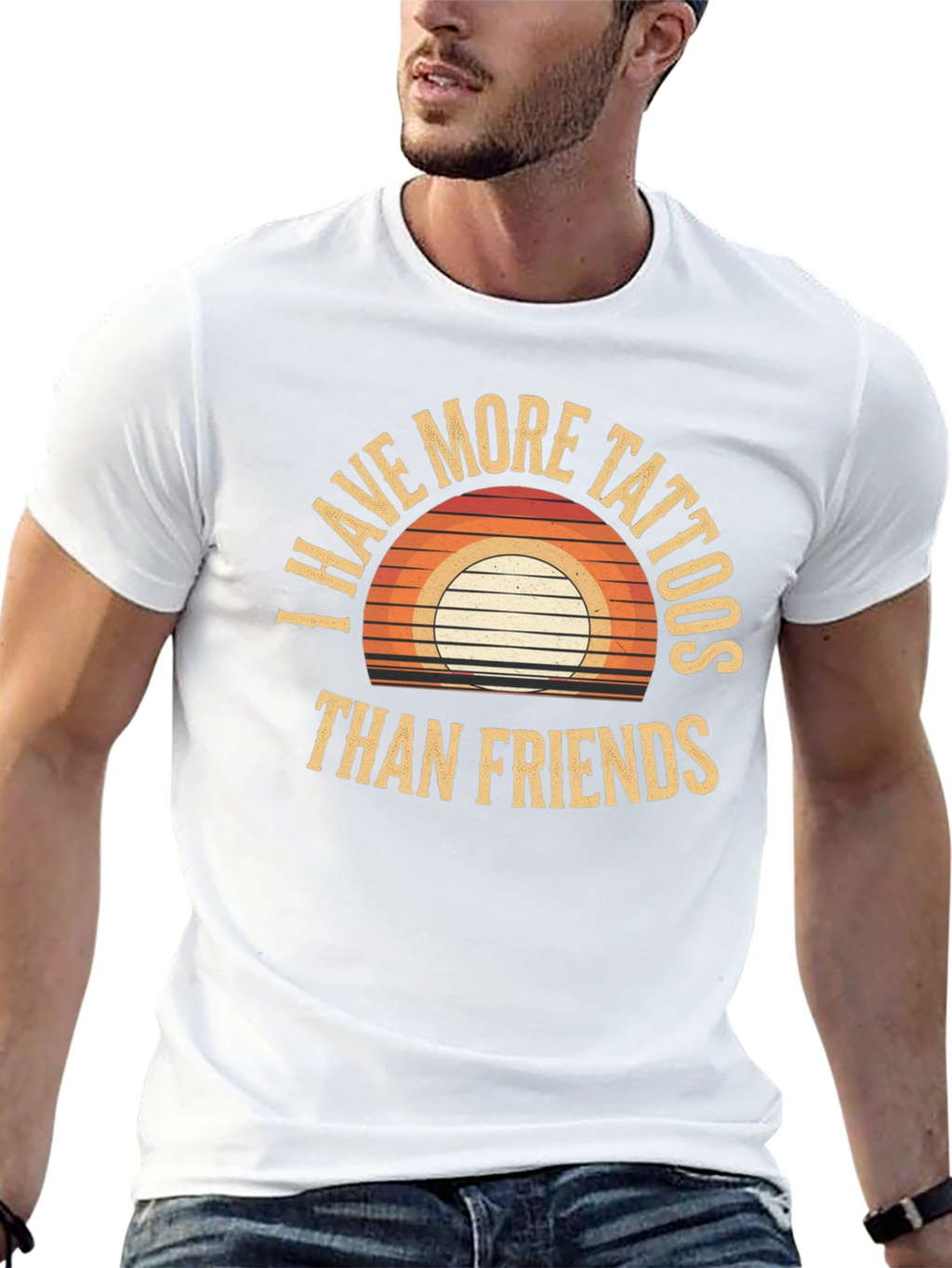 I Have More Tattoos Than Friends Graphic Tee