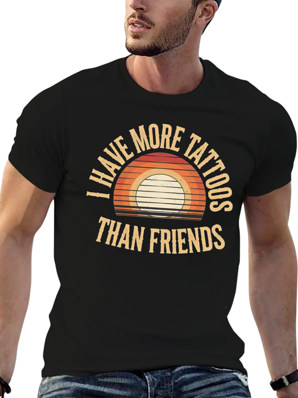 I Have More Tattoos Than Friends Graphic Tee