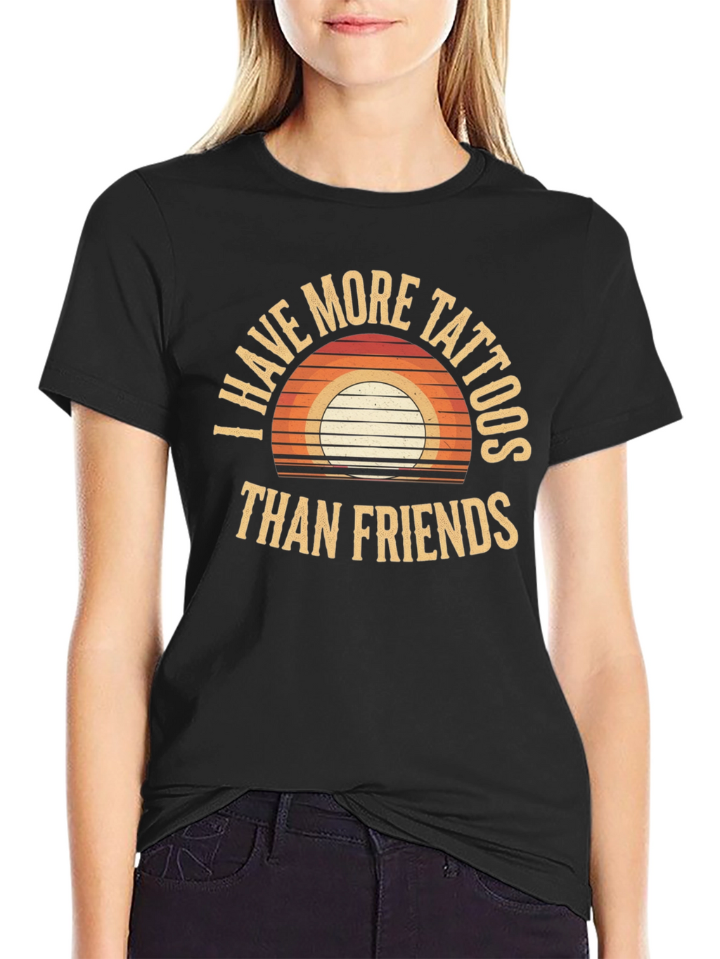 I Have More Tattoos Than Friends Graphic Tee