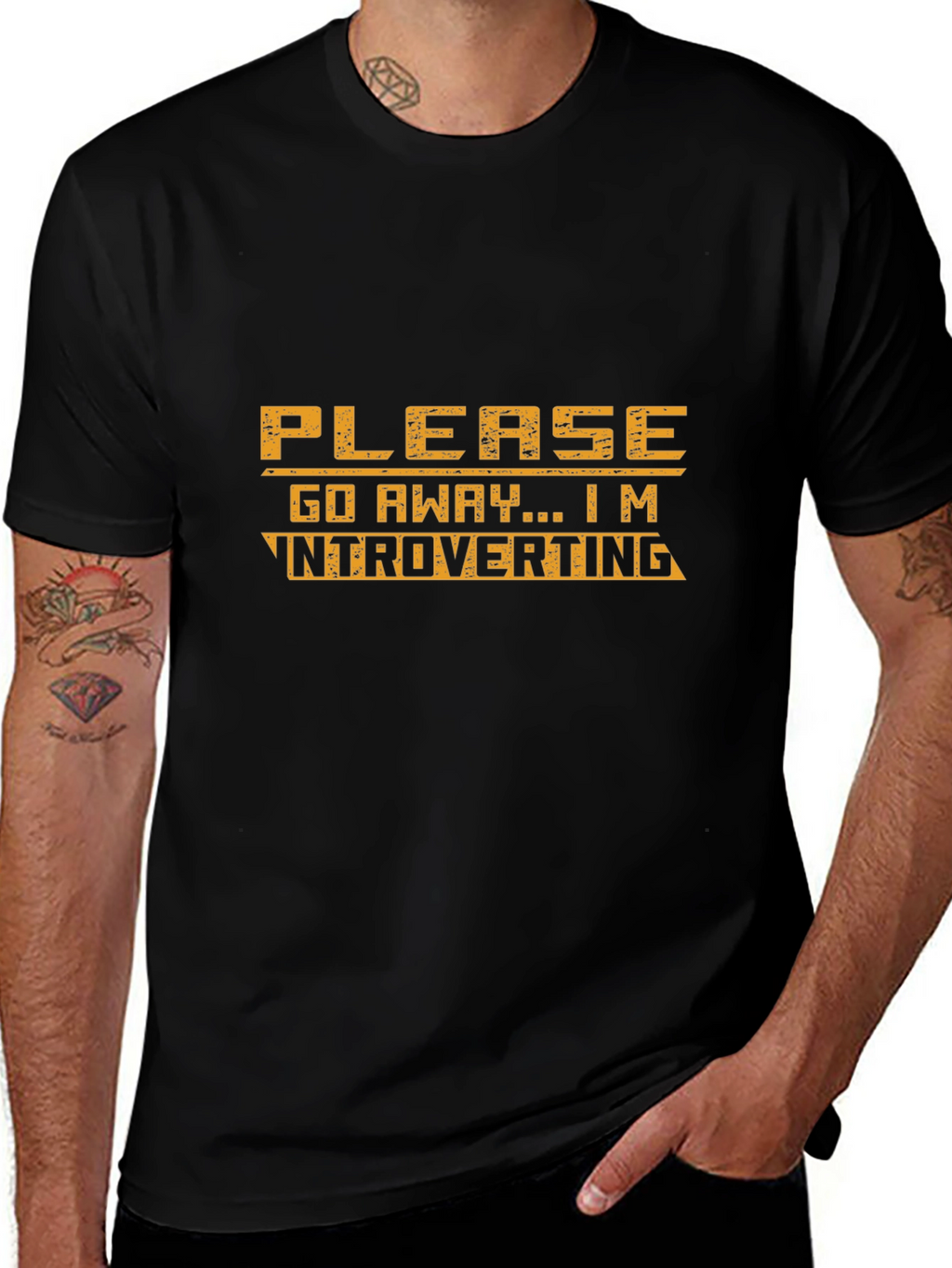 Introverting Please Go Away T-Shirt