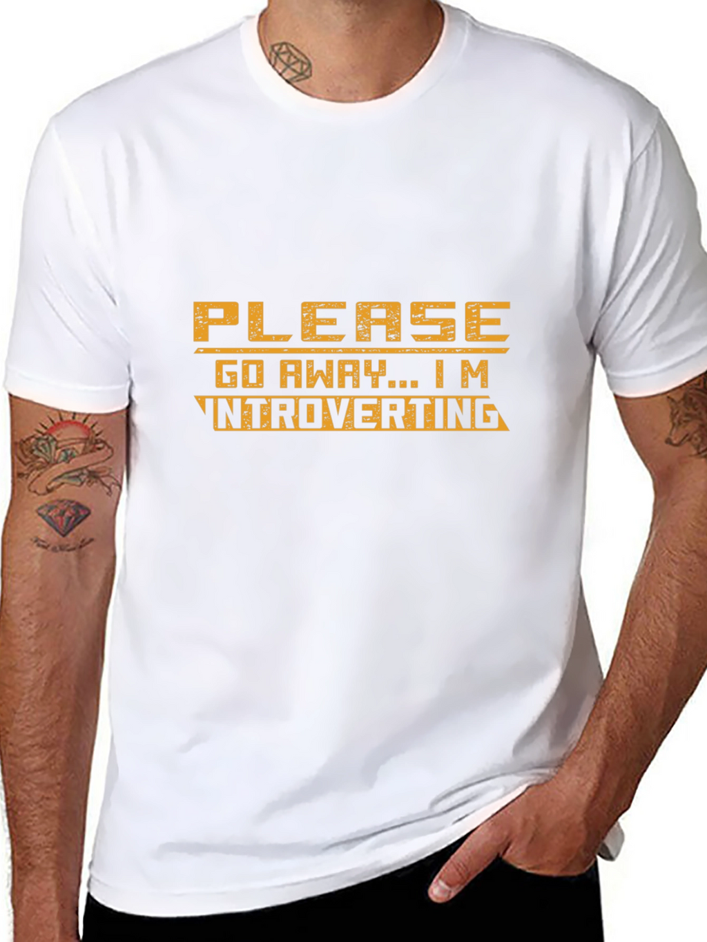Introverting Please Go Away T-Shirt