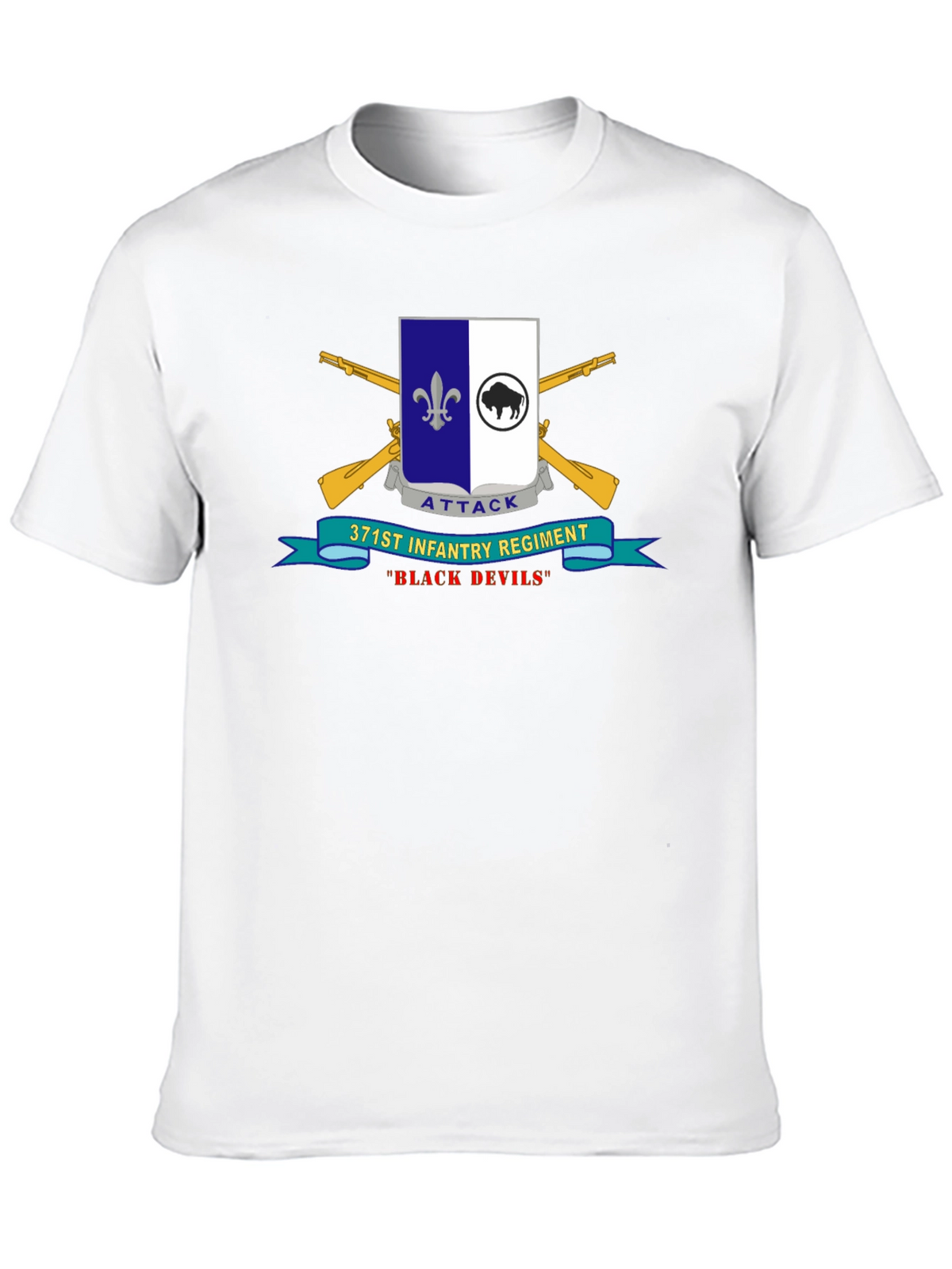 371st Infantry Regiment Black Devils T-Shirt
