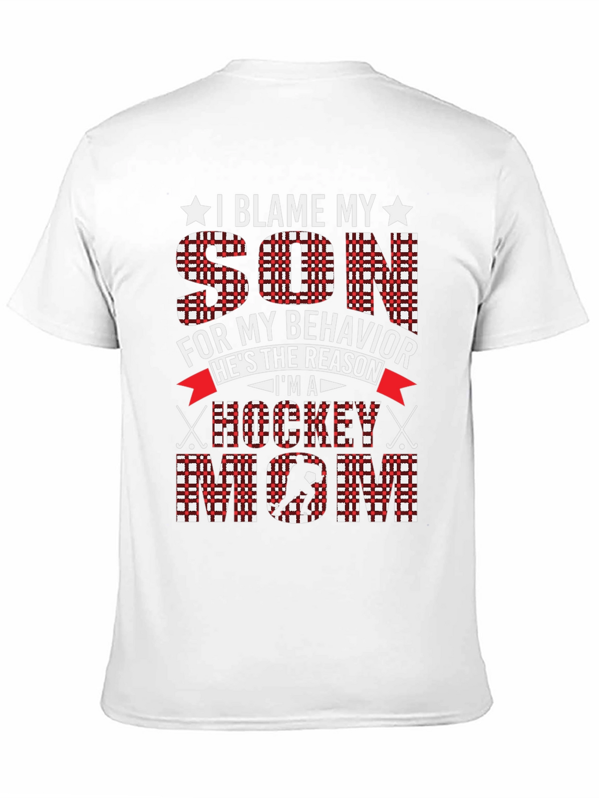 Hockey Mom Graphic Tee - Blame My Son!