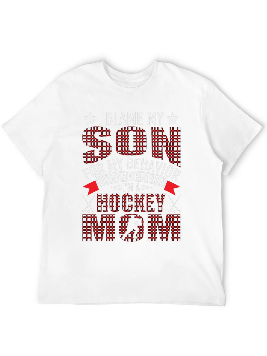Hockey Mom Graphic Tee - Blame My Son!