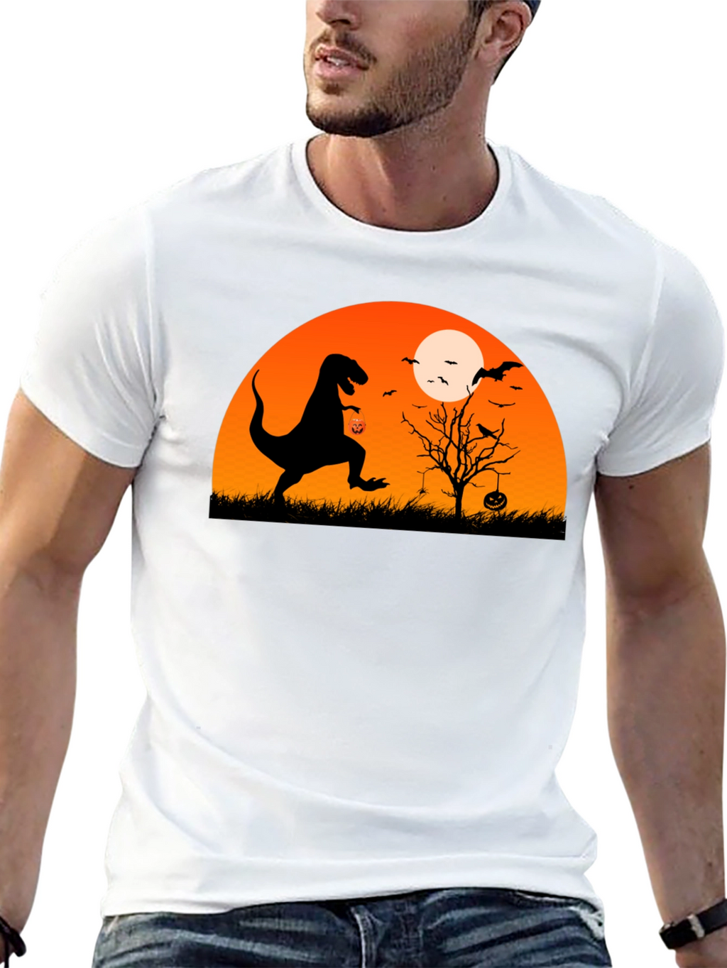 Halloween Dinosaur T-Shirt
