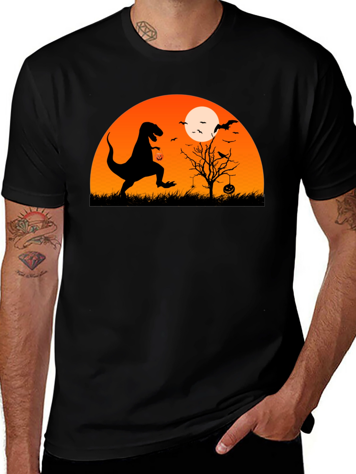 Halloween Dinosaur T-Shirt
