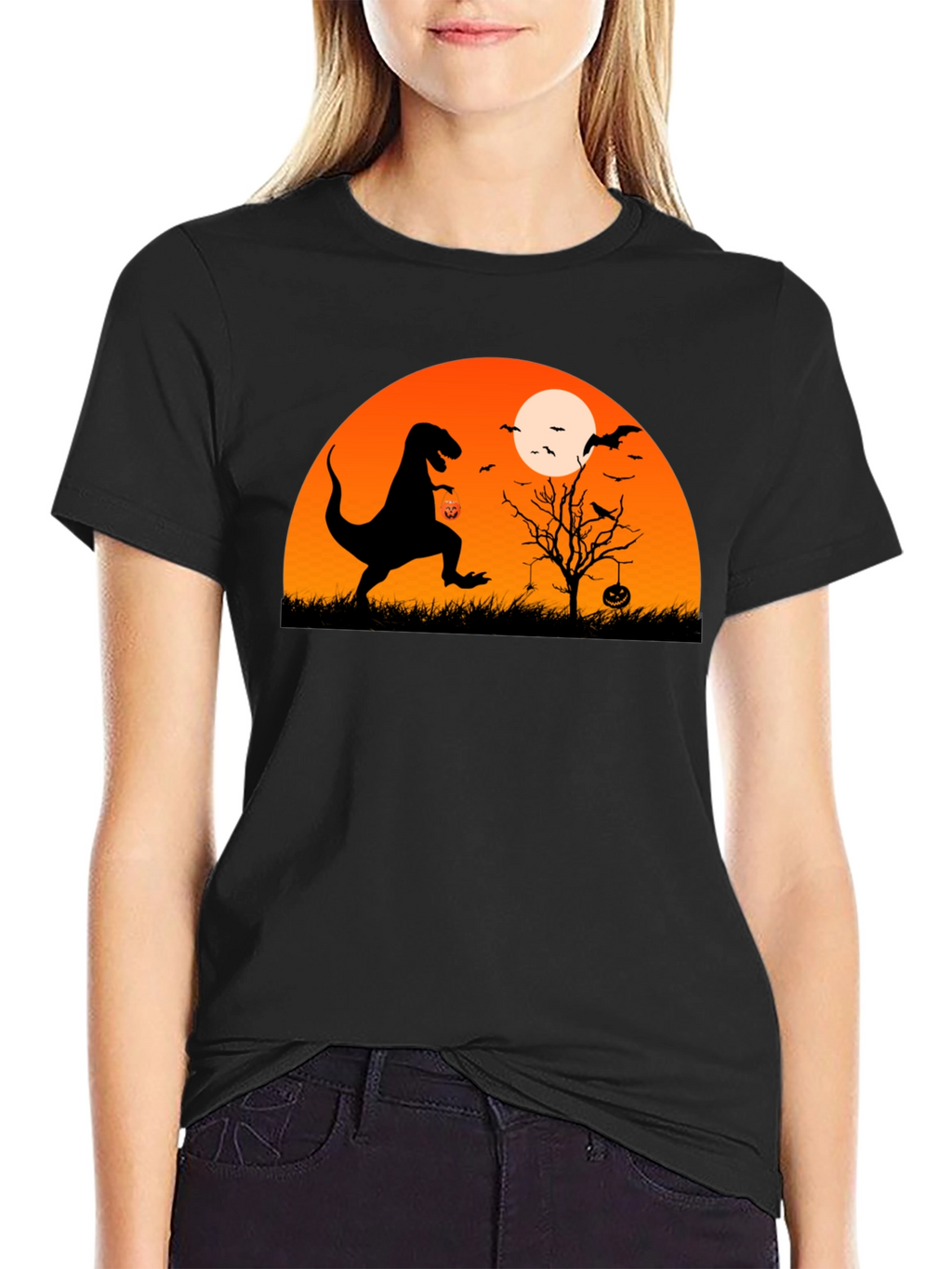 Halloween Dinosaur T-Shirt