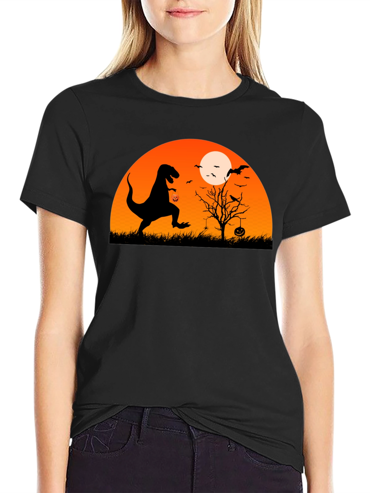 Halloween Dinosaur T-Shirt