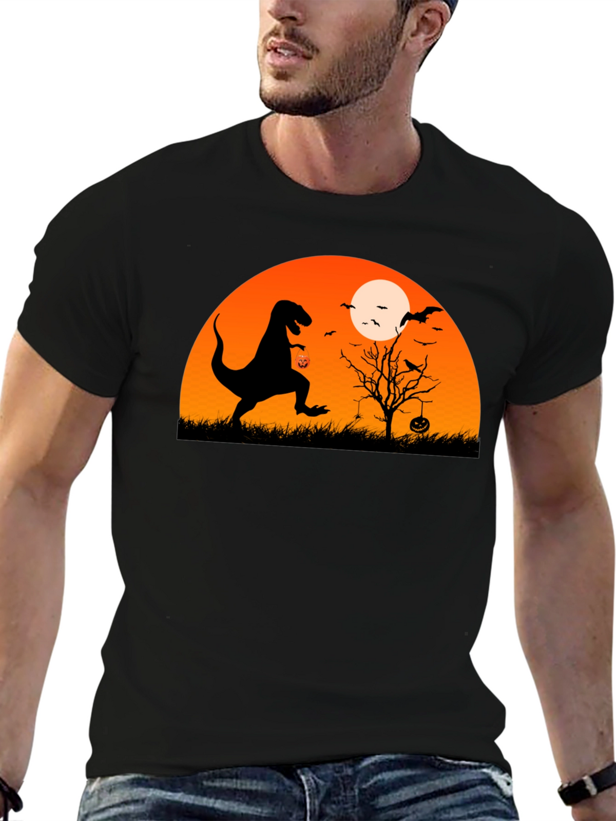 Halloween Dinosaur T-Shirt