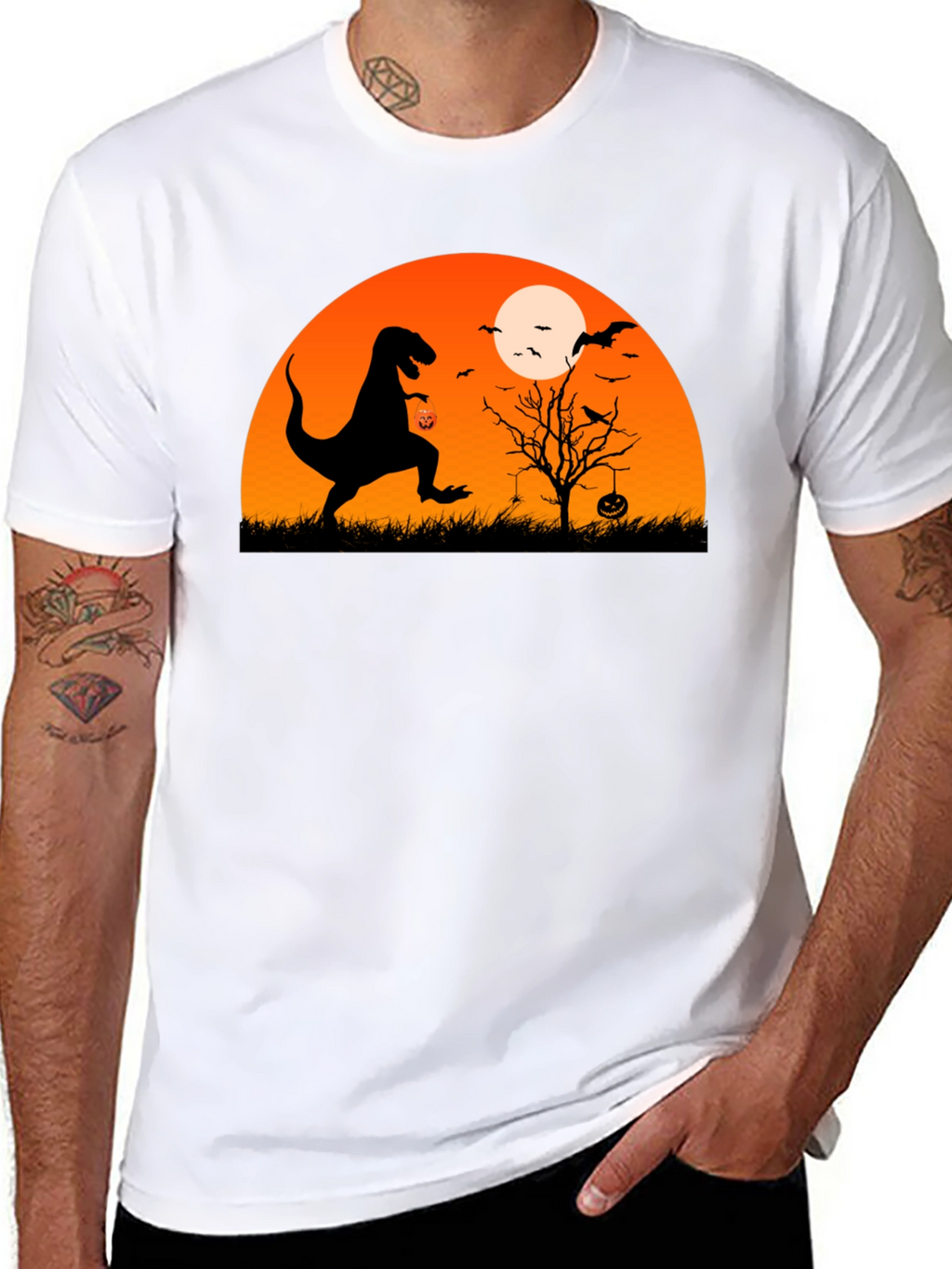 Halloween Dinosaur T-Shirt