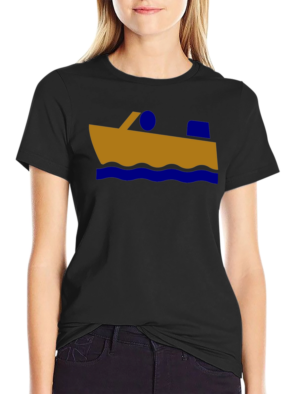 Nautical Boat Graphic T-Shirt