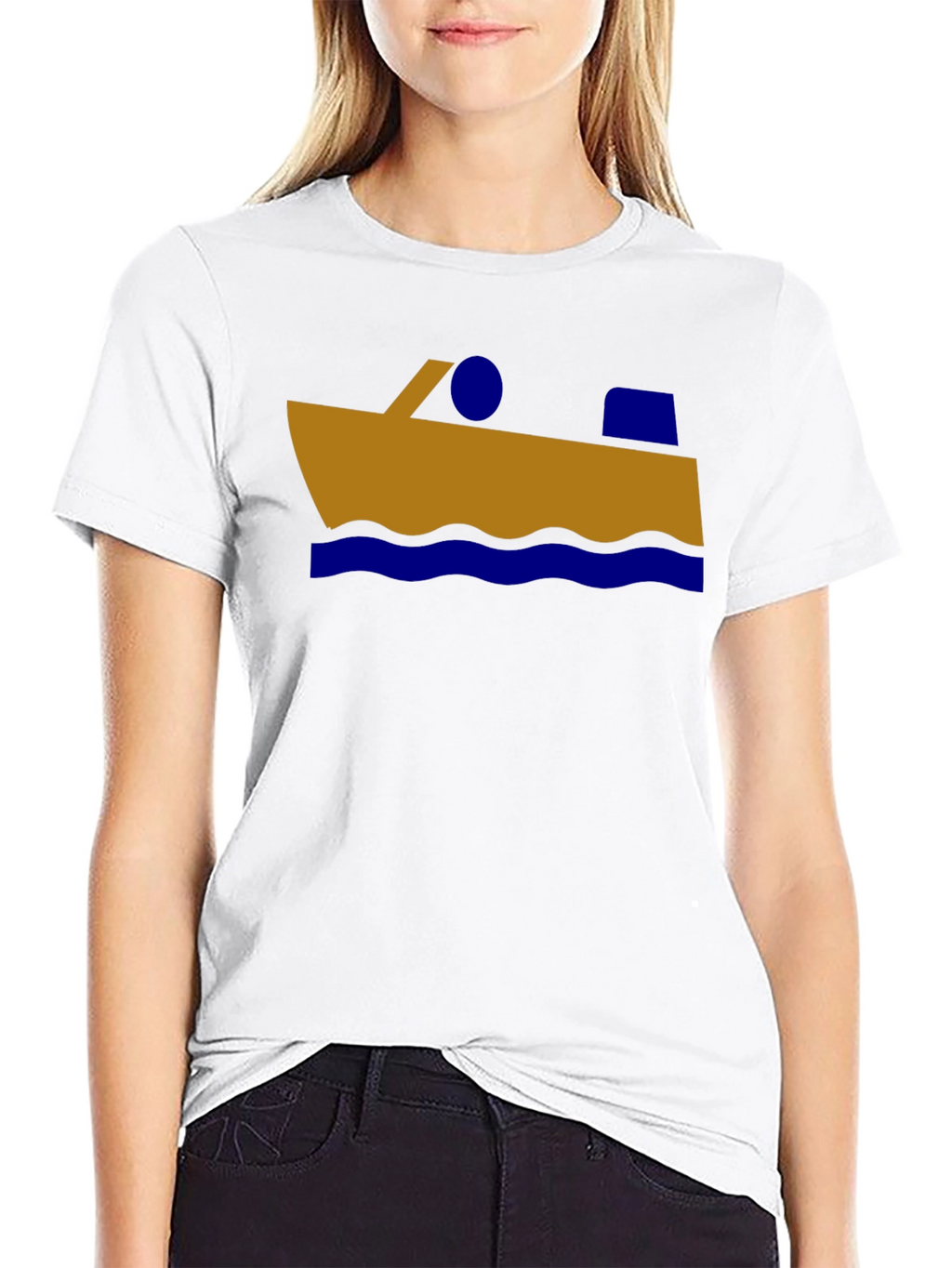 Nautical Boat Graphic T-Shirt