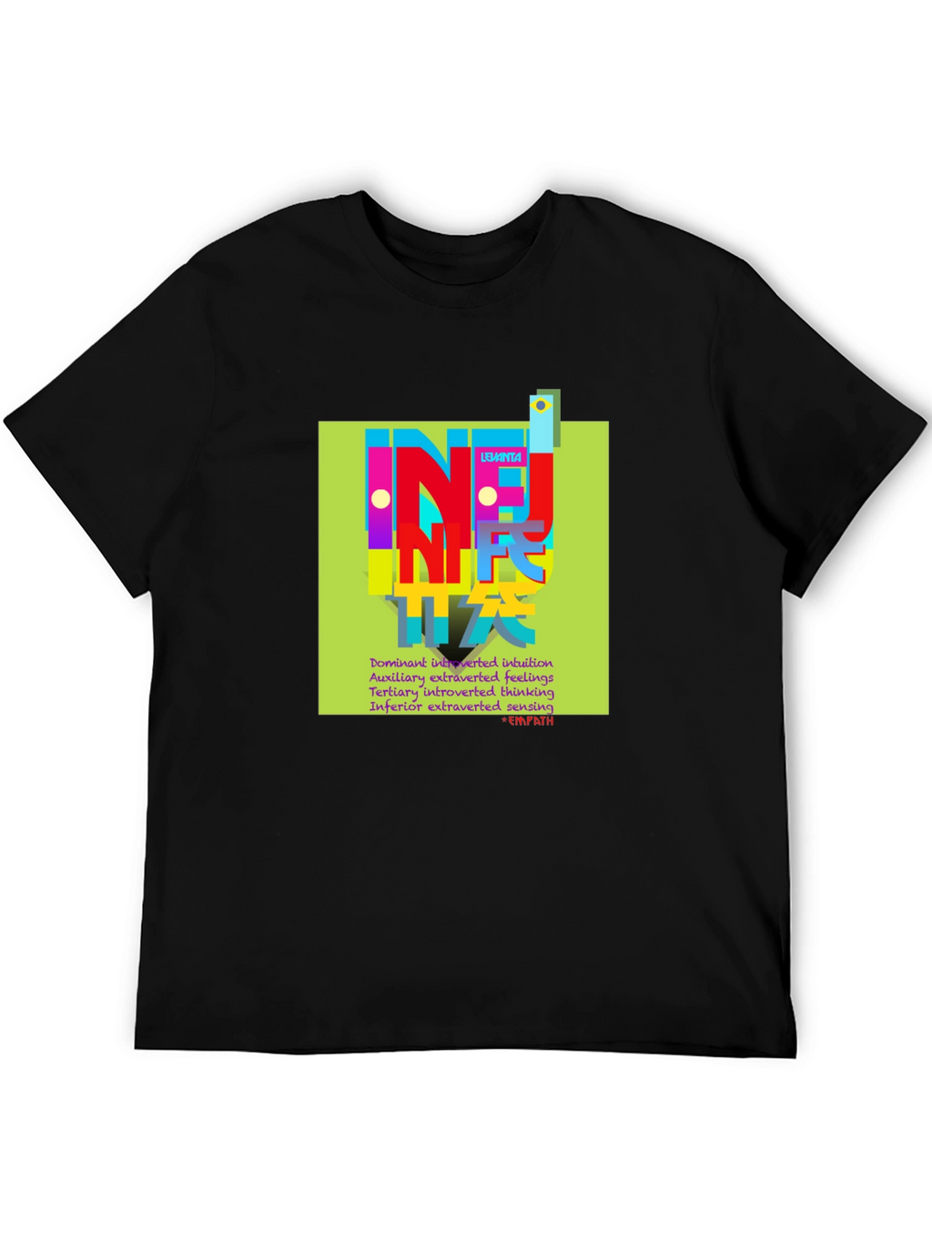 INFJ Empath T-Shirt - Dominant Intuition Tee