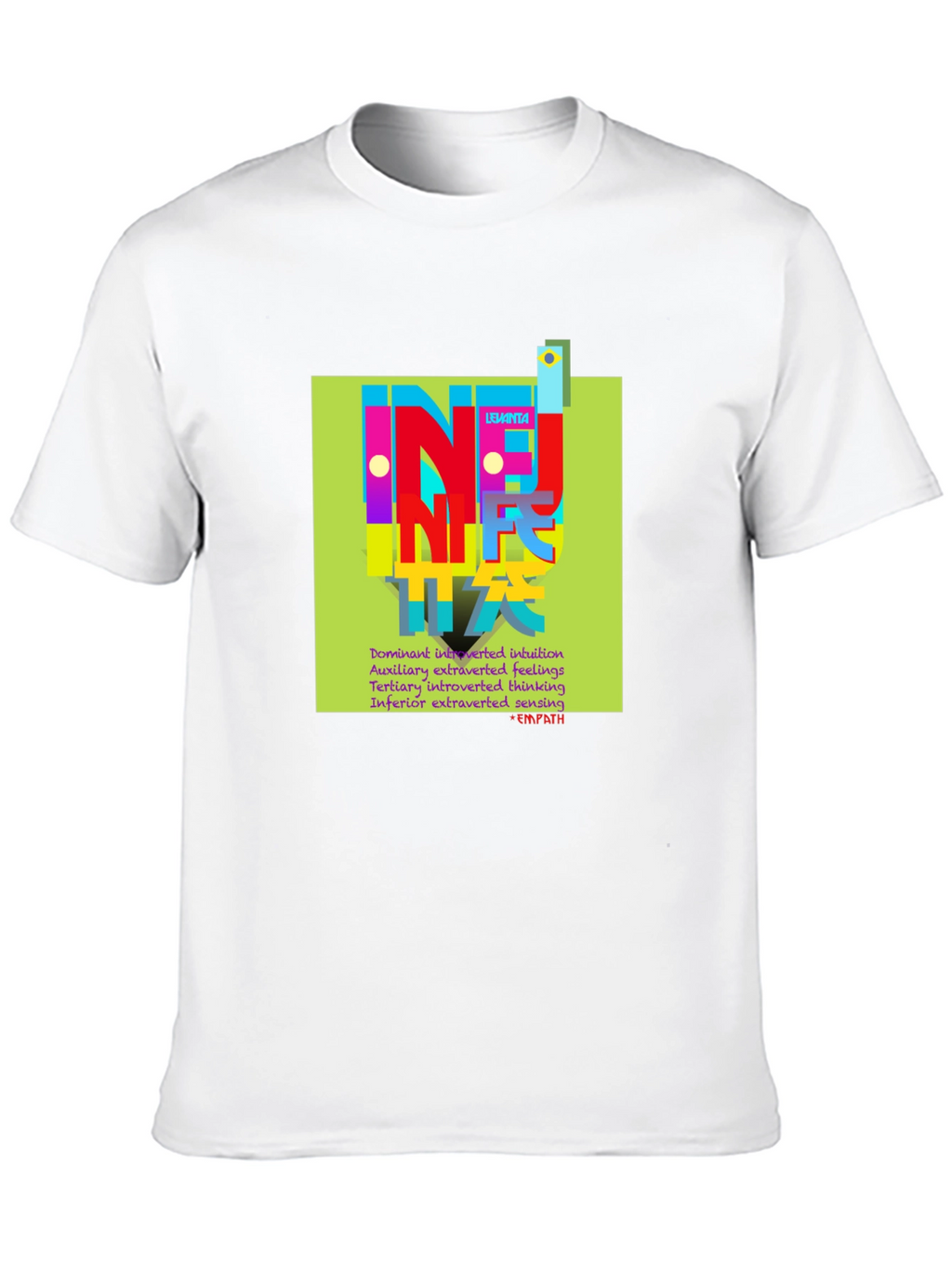INFJ Empath T-Shirt - Dominant Intuition Tee