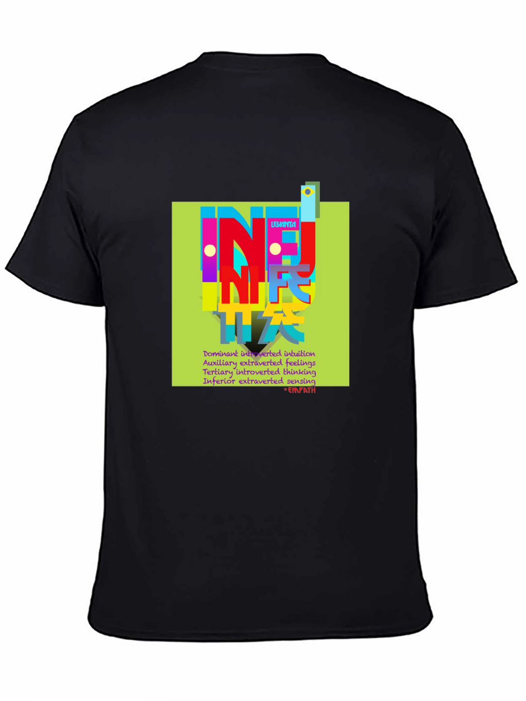 INFJ Empath T-Shirt - Dominant Intuition Tee