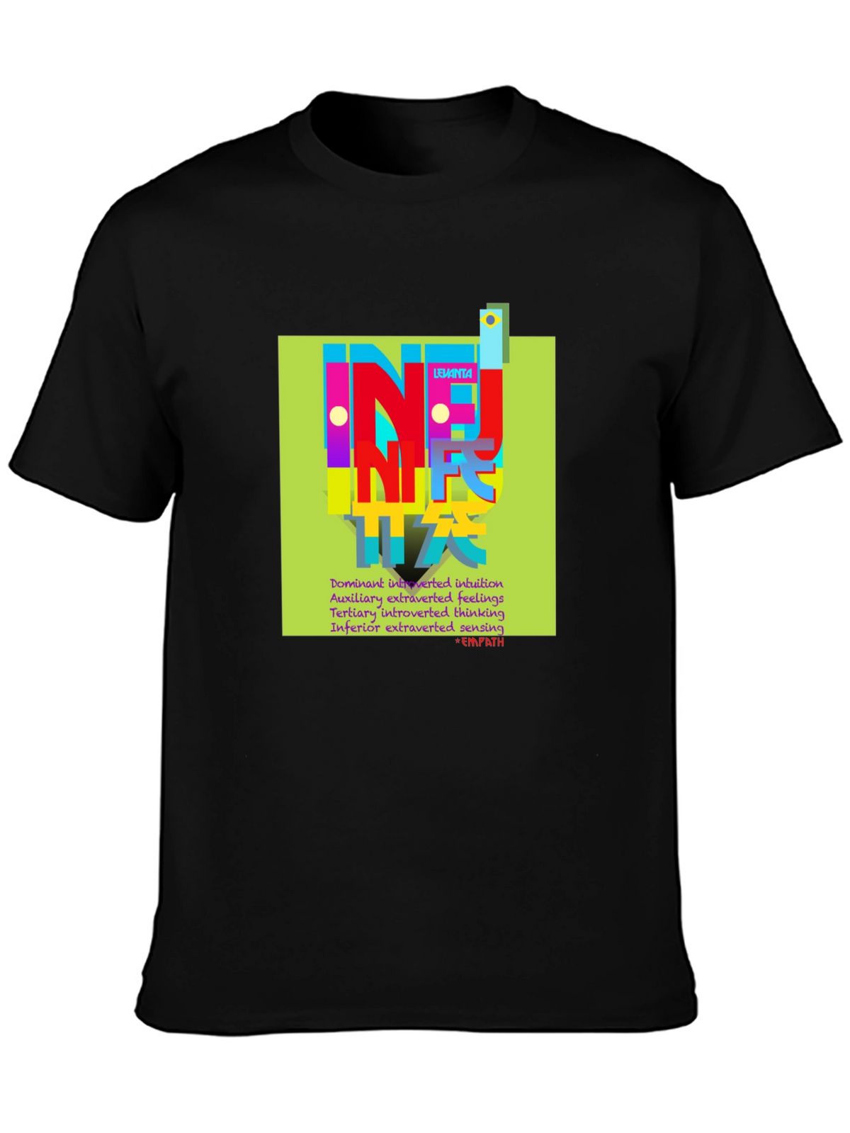 INFJ Empath T-Shirt - Dominant Intuition Tee