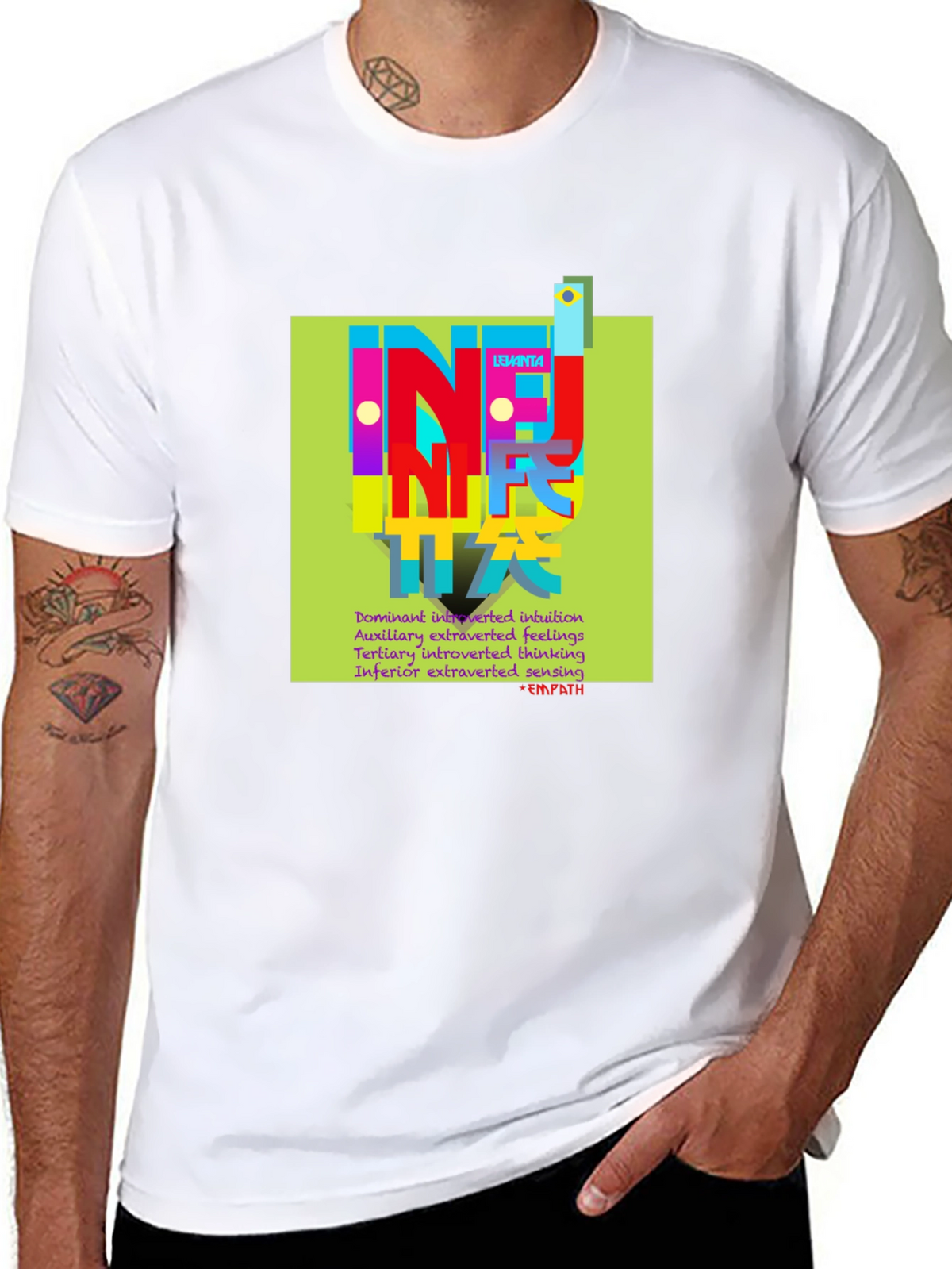 INFJ Empath T-Shirt - Dominant Intuition Tee