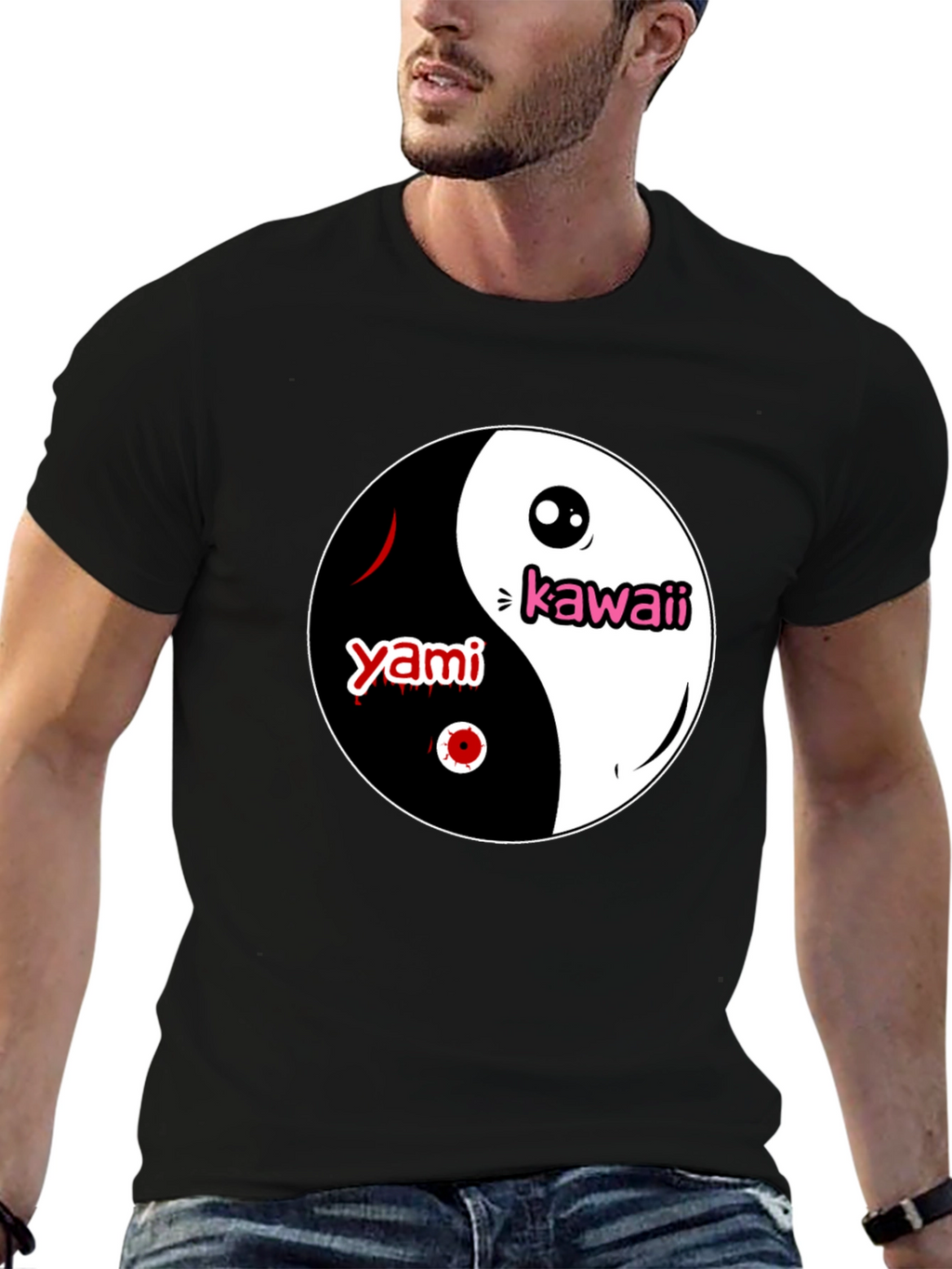Yami Kawaii Yin Yang T-Shirt