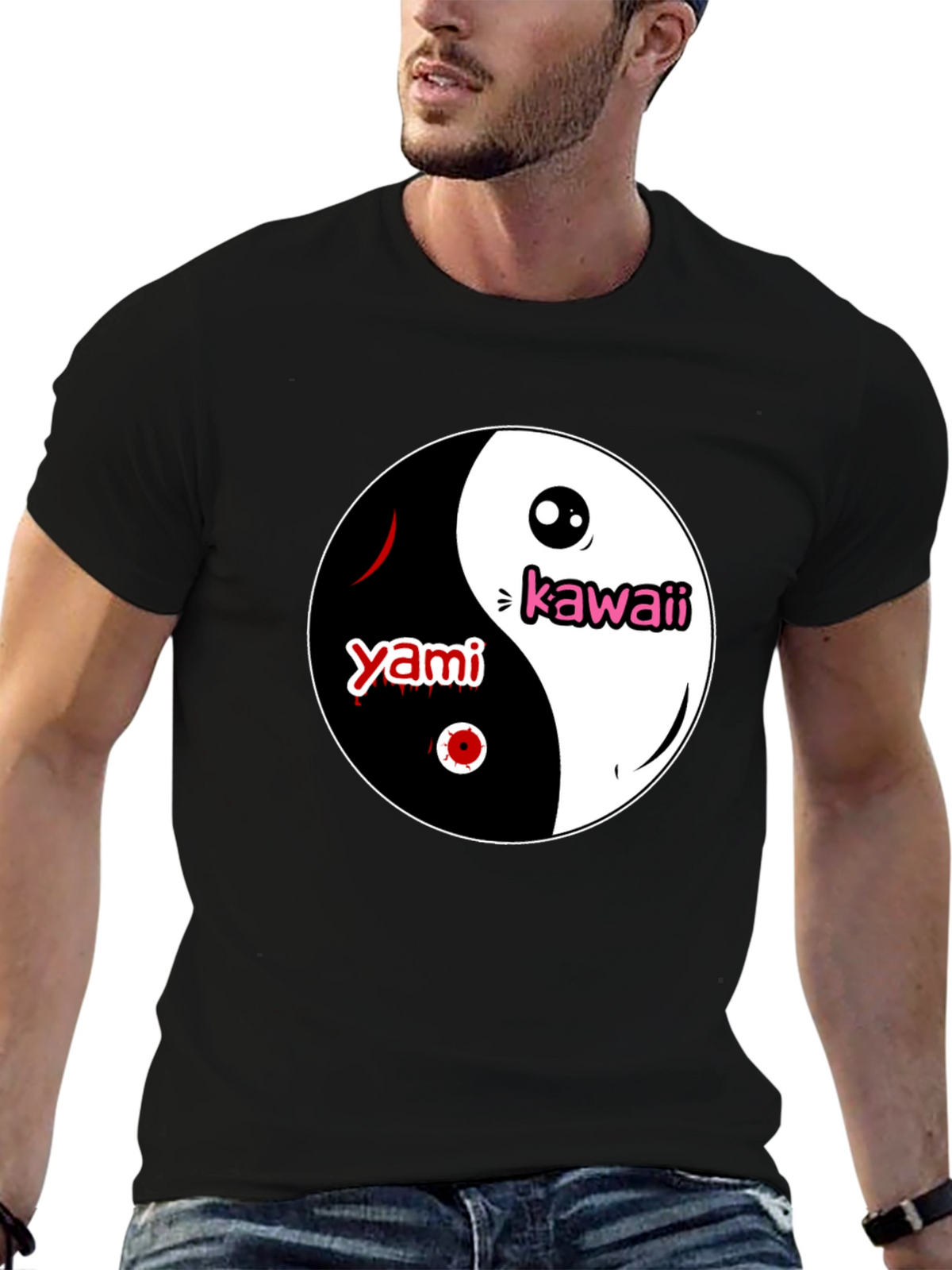 Yami Kawaii Yin Yang T-Shirt