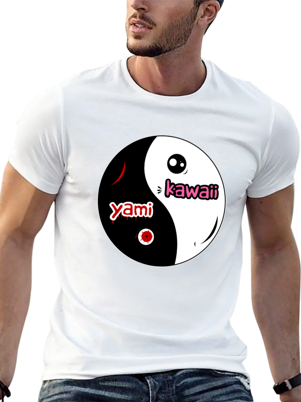 Yami Kawaii Yin Yang T-Shirt