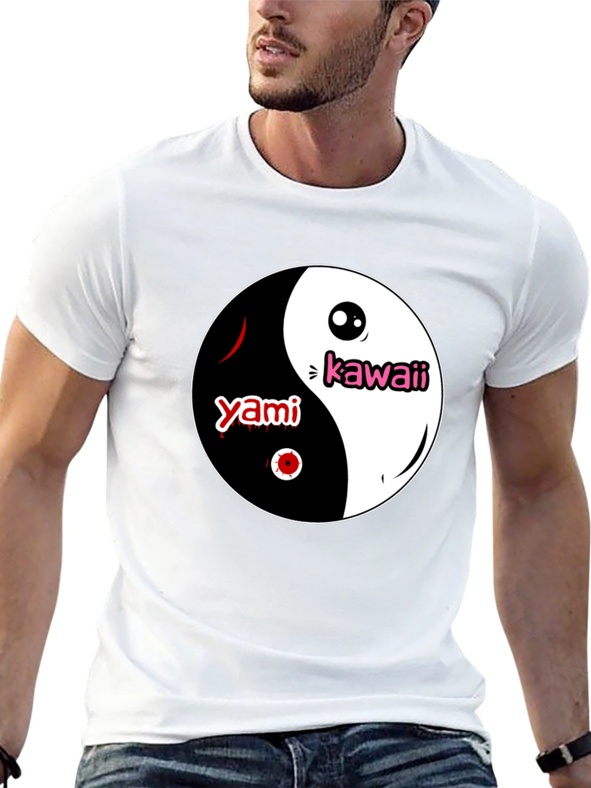 Yami Kawaii Yin Yang T-Shirt
