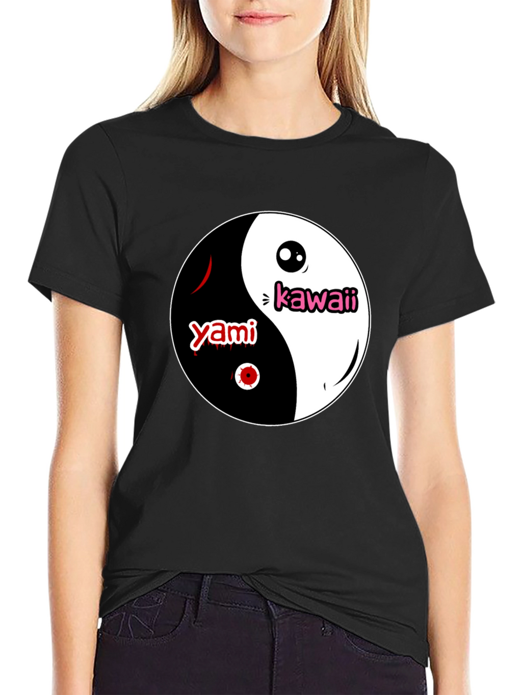 Yami Kawaii Yin Yang T-Shirt