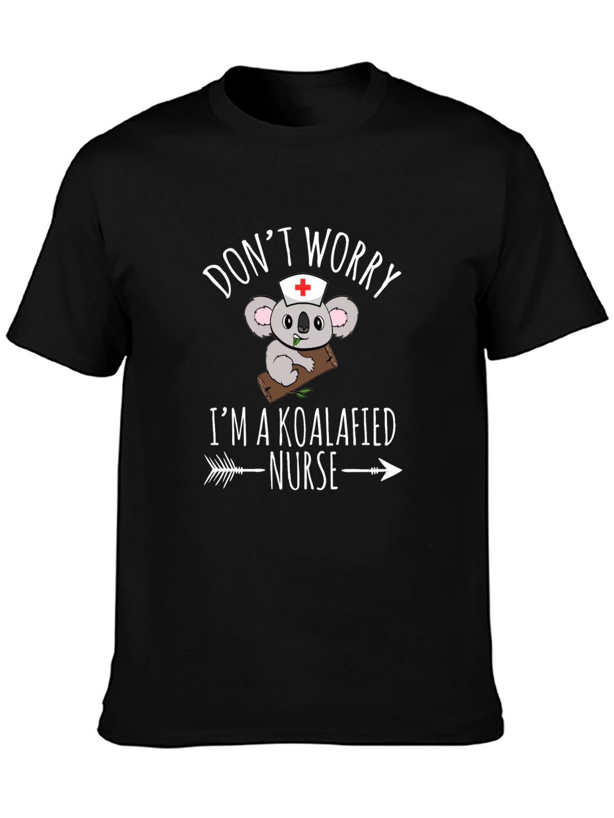 Koalafied Nurse T-Shirt - Funny Koala Bear Graphic Tee