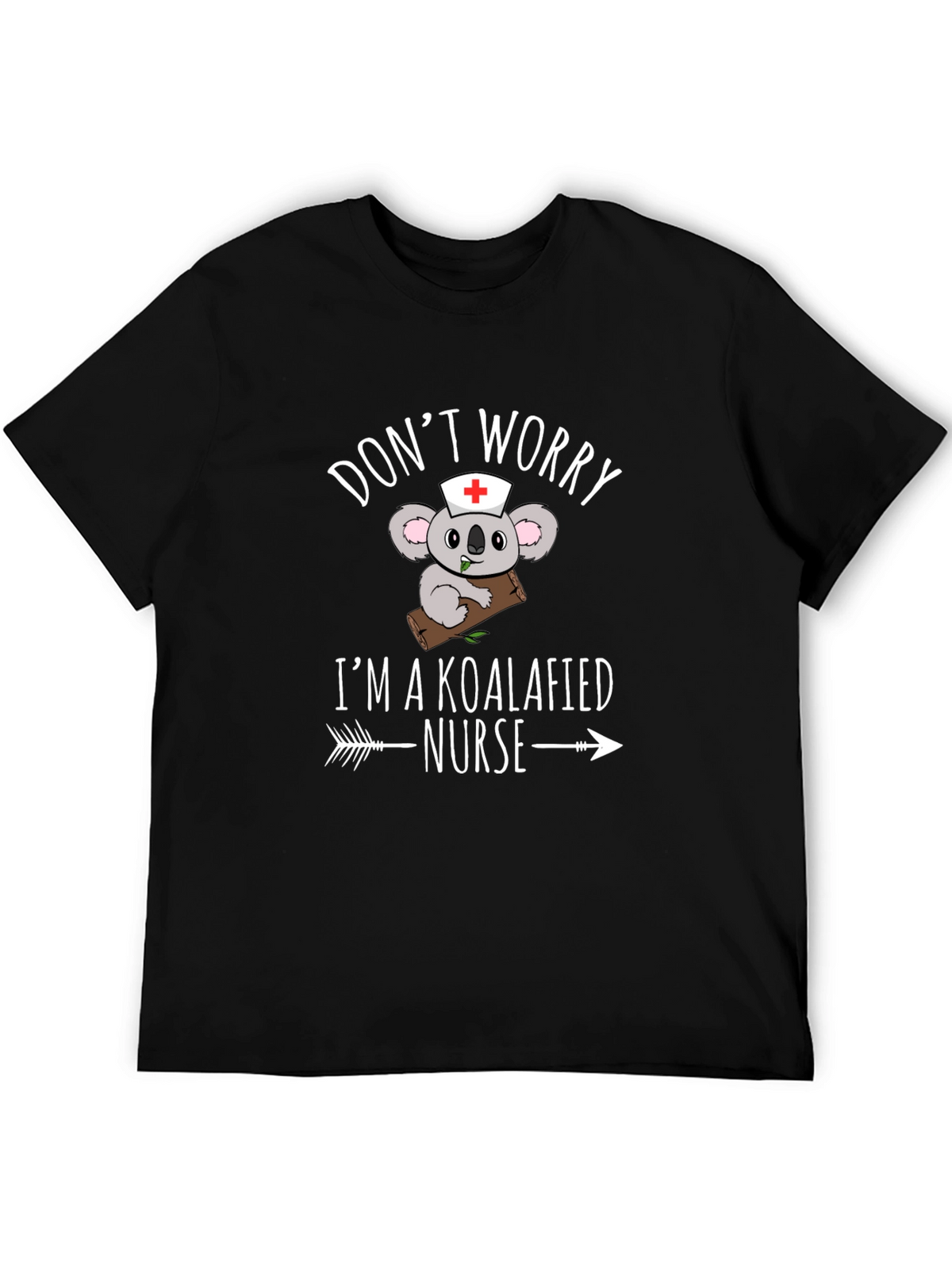 Koalafied Nurse T-Shirt - Funny Koala Bear Graphic Tee