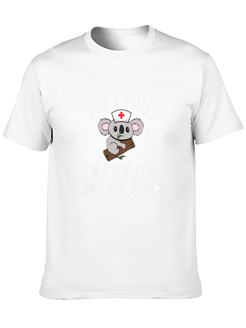 Koalafied Nurse T-Shirt - Funny Koala Bear Graphic Tee