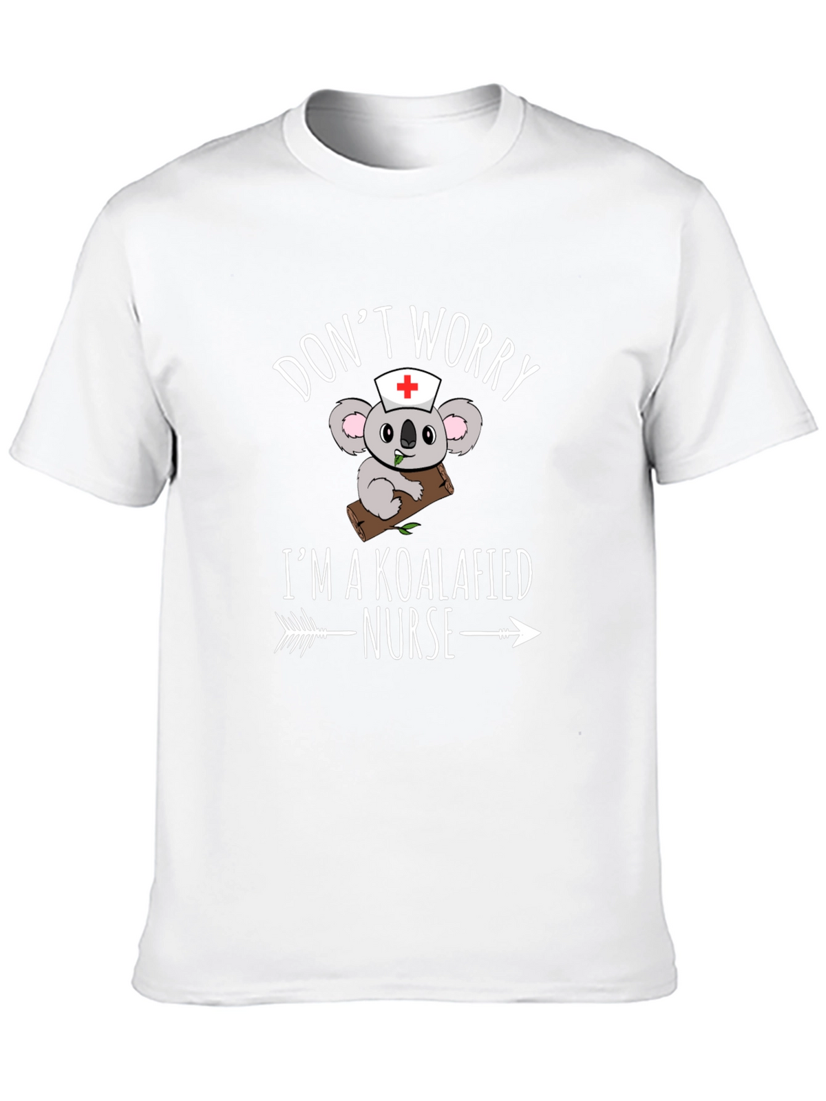 Koalafied Nurse T-Shirt - Funny Koala Bear Graphic Tee