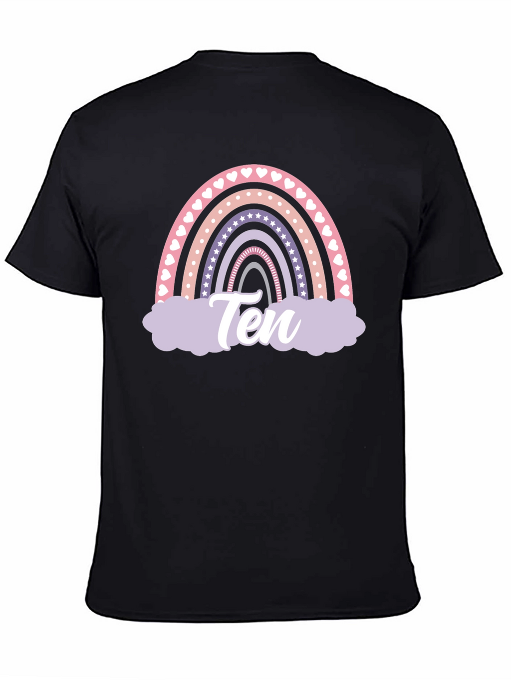 Rainbow Birthday Ten T-Shirt