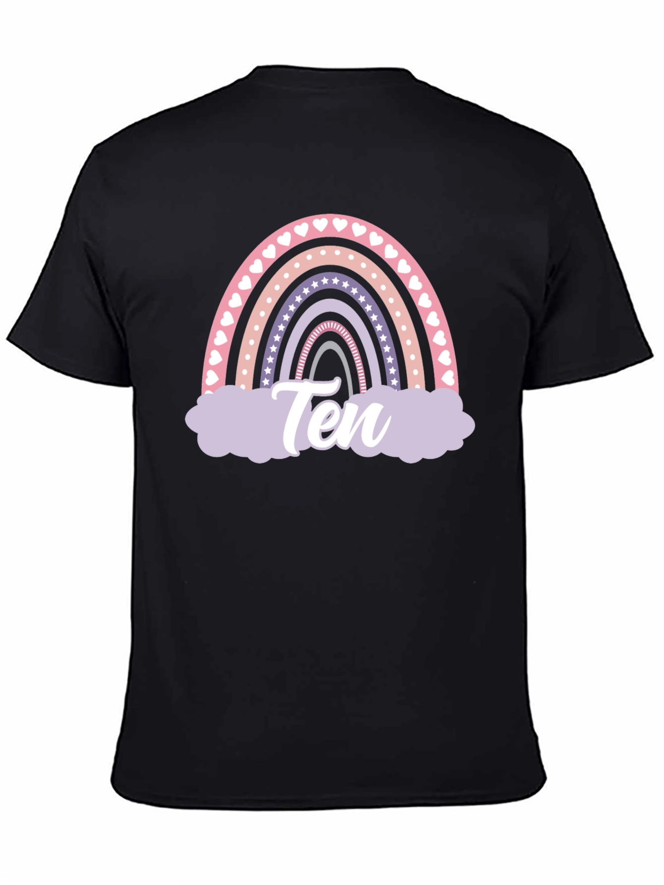 Rainbow Birthday Ten T-Shirt