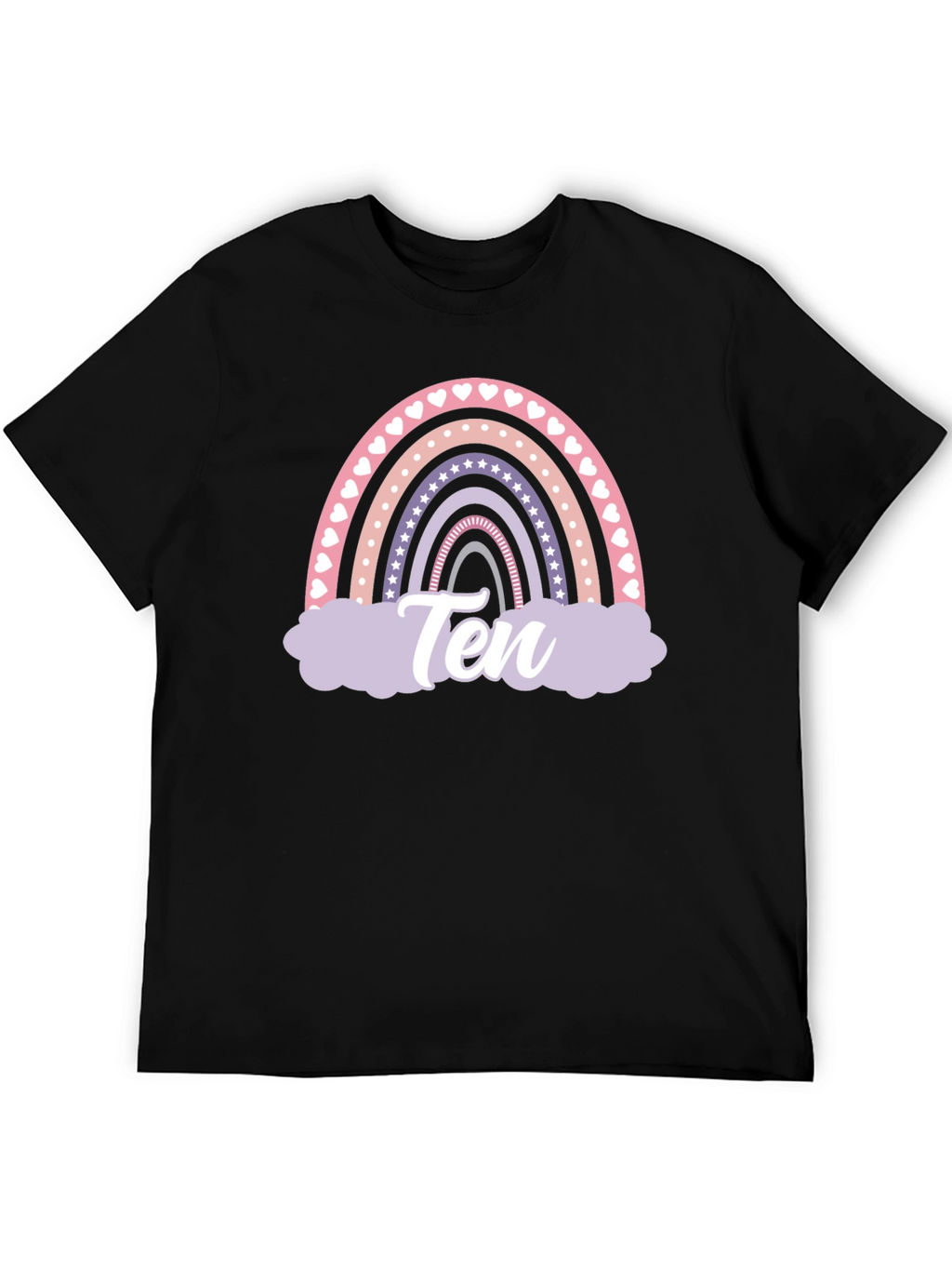 Rainbow Birthday Ten T-Shirt