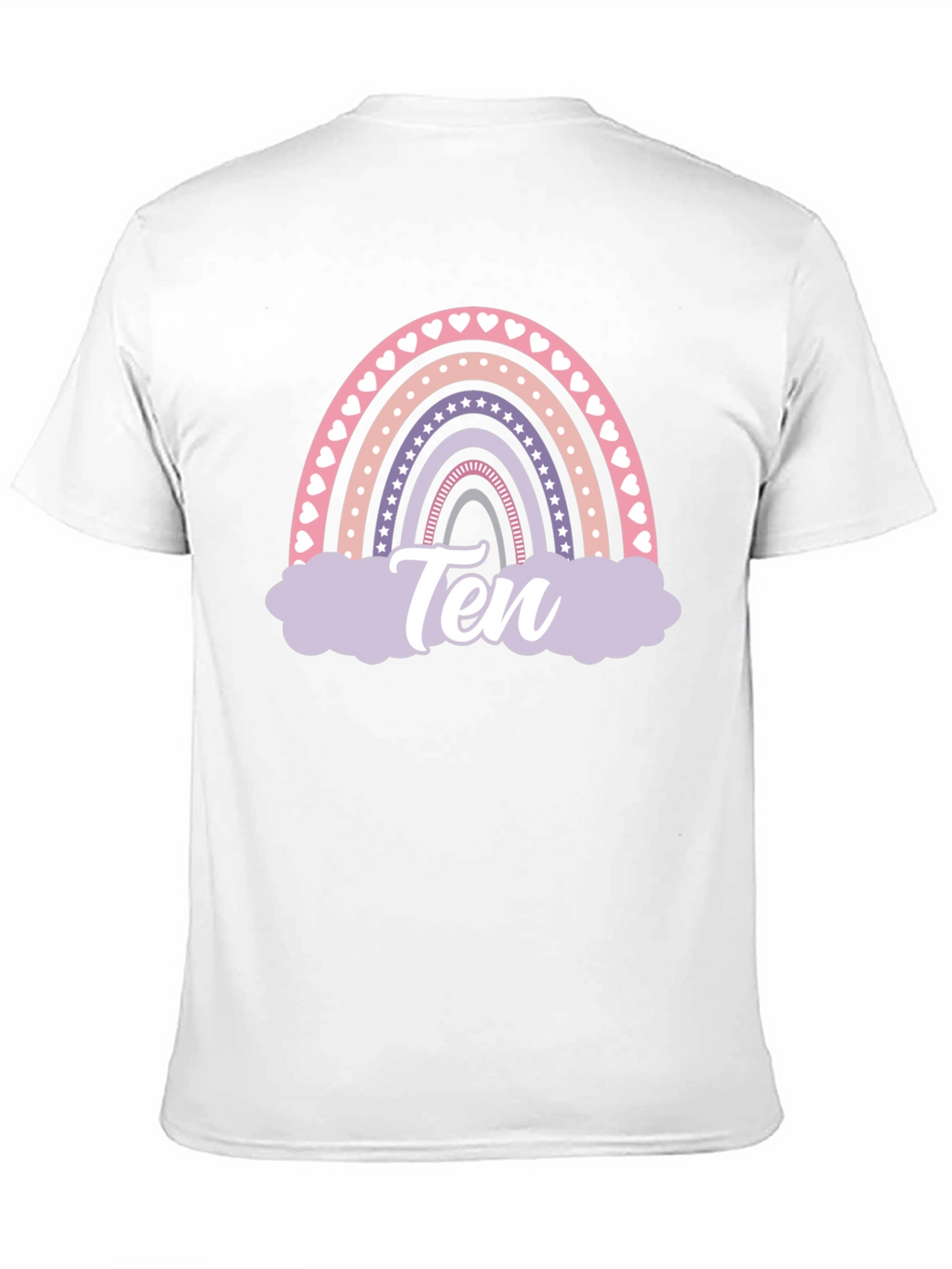 Rainbow Birthday Ten T-Shirt