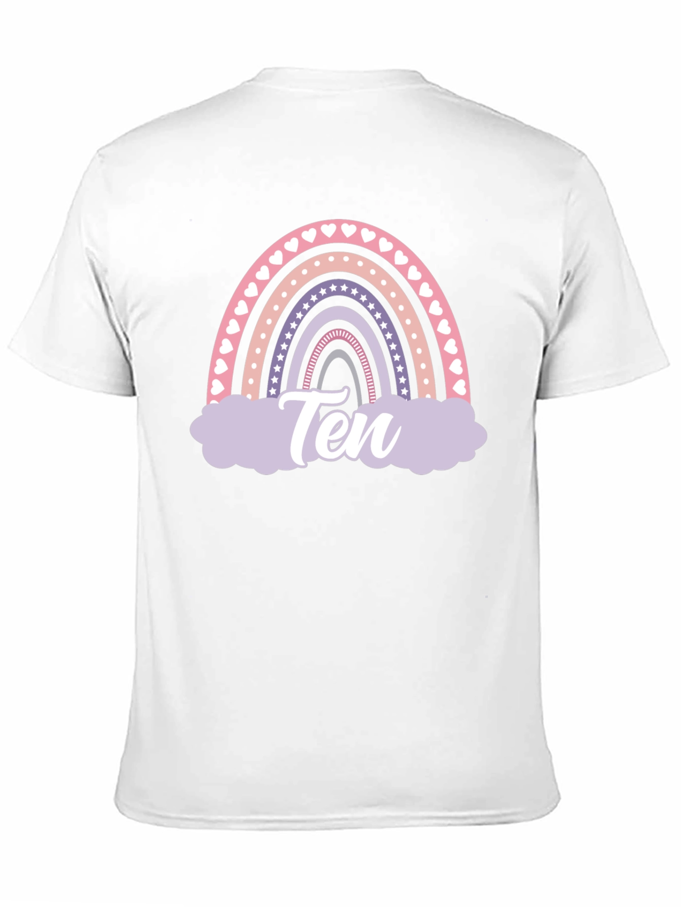 Rainbow Birthday Ten T-Shirt