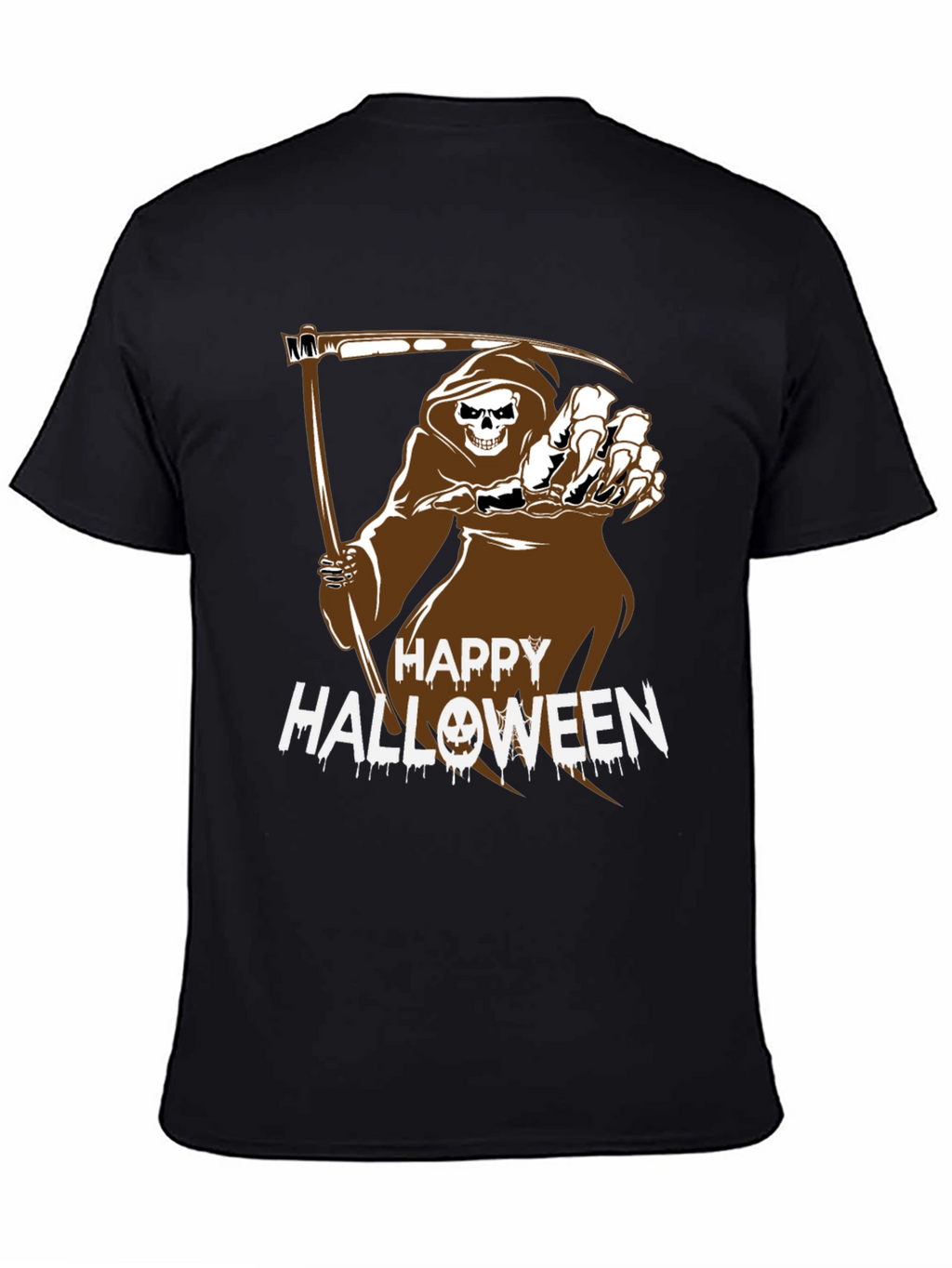 Happy Halloween Reaper Graphic Tee