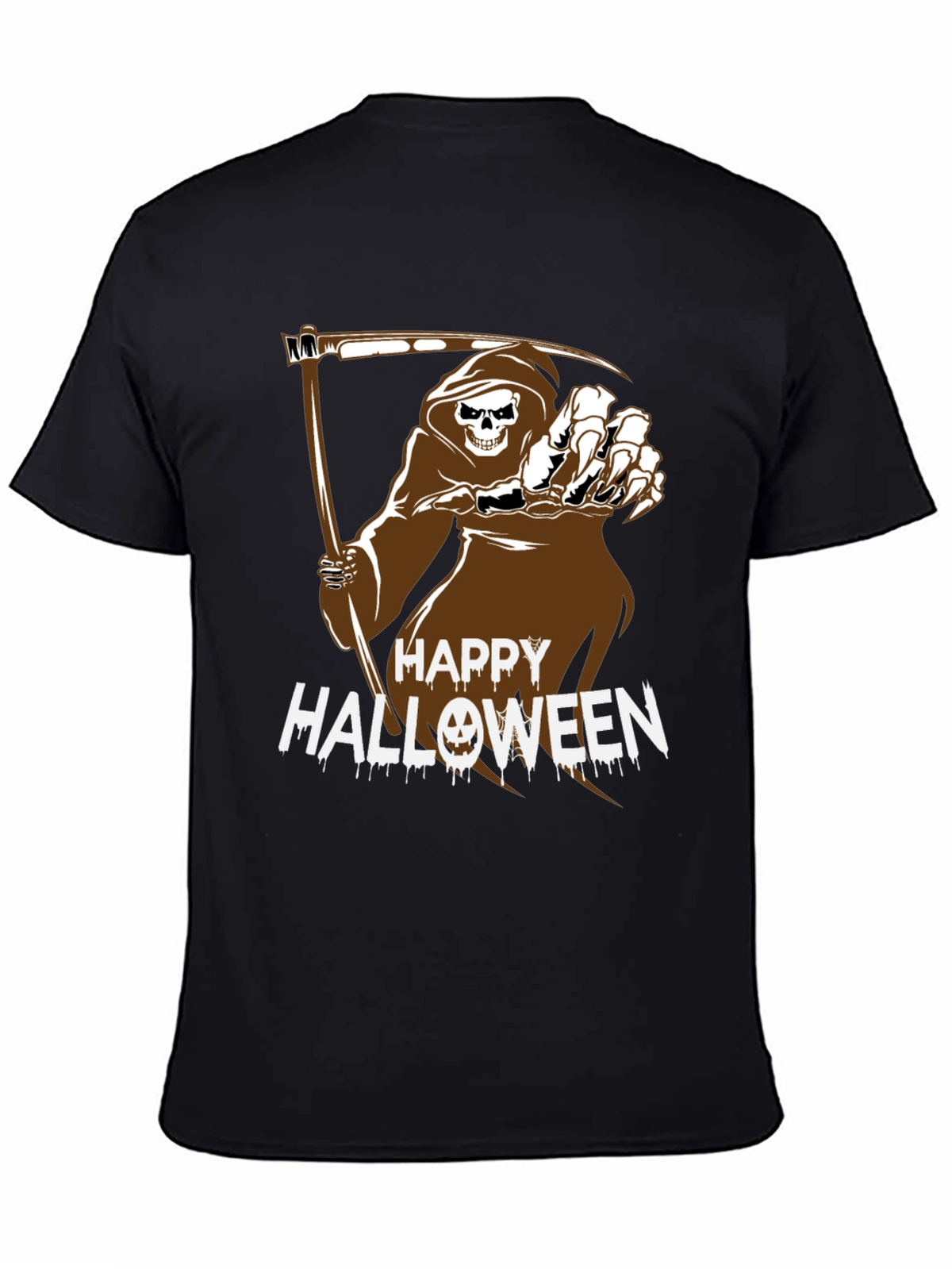 Happy Halloween Reaper Graphic Tee