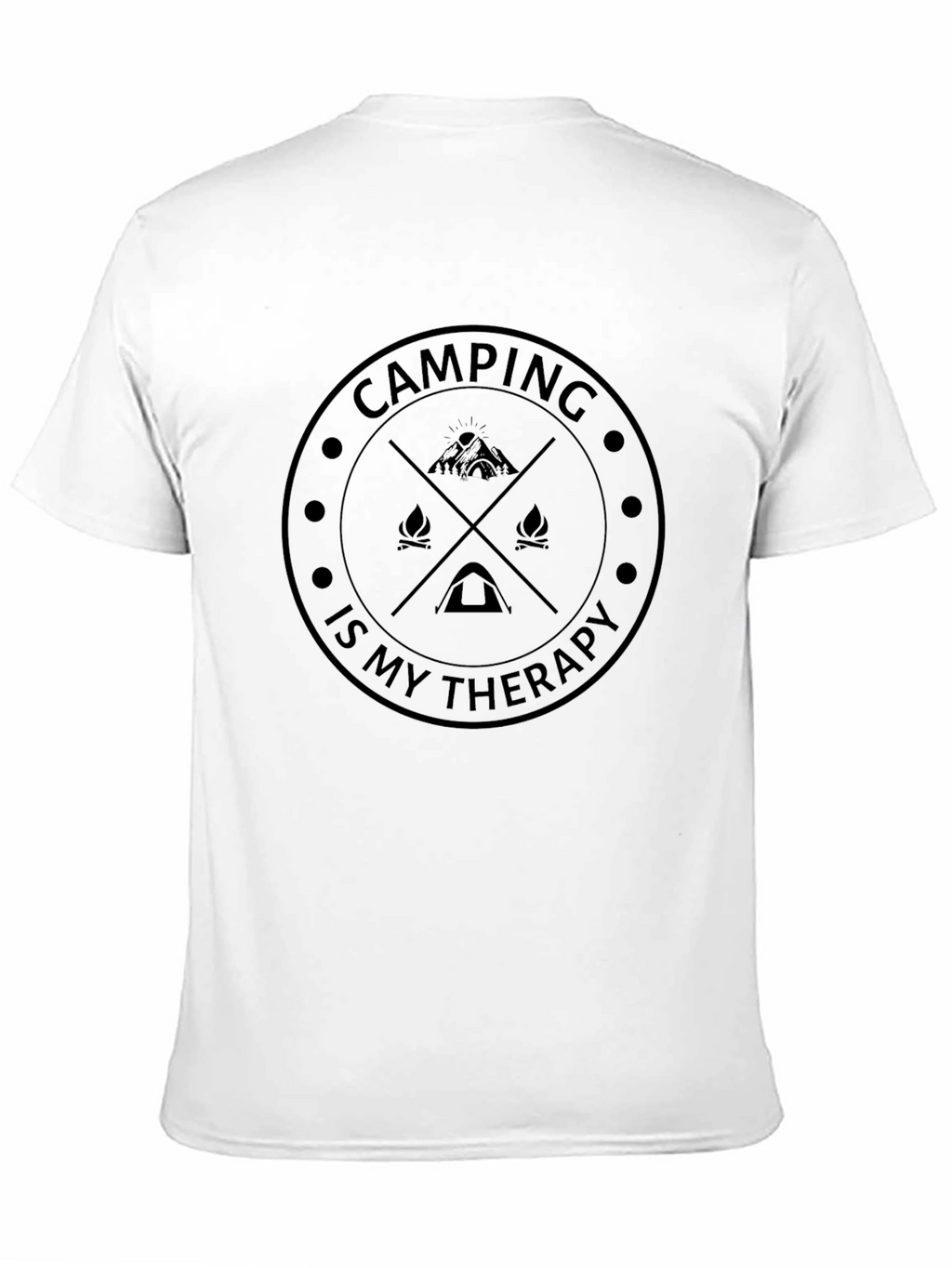 Camping is My Therapy Graphic Tee
